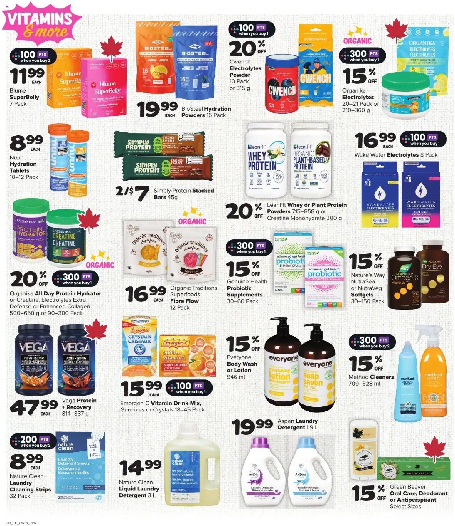 Thrifty Foods weekly flyer / circulaire