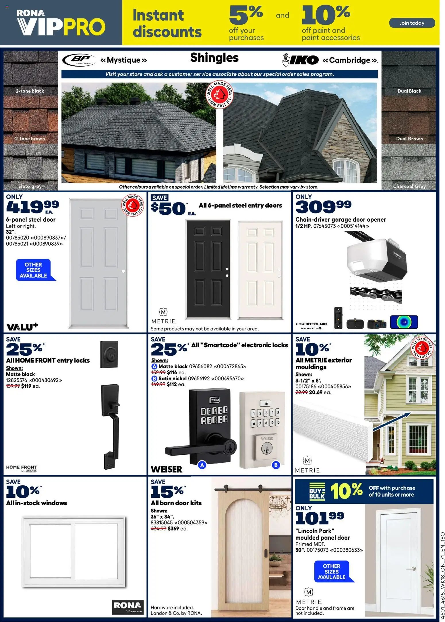 Rona weekly flyer