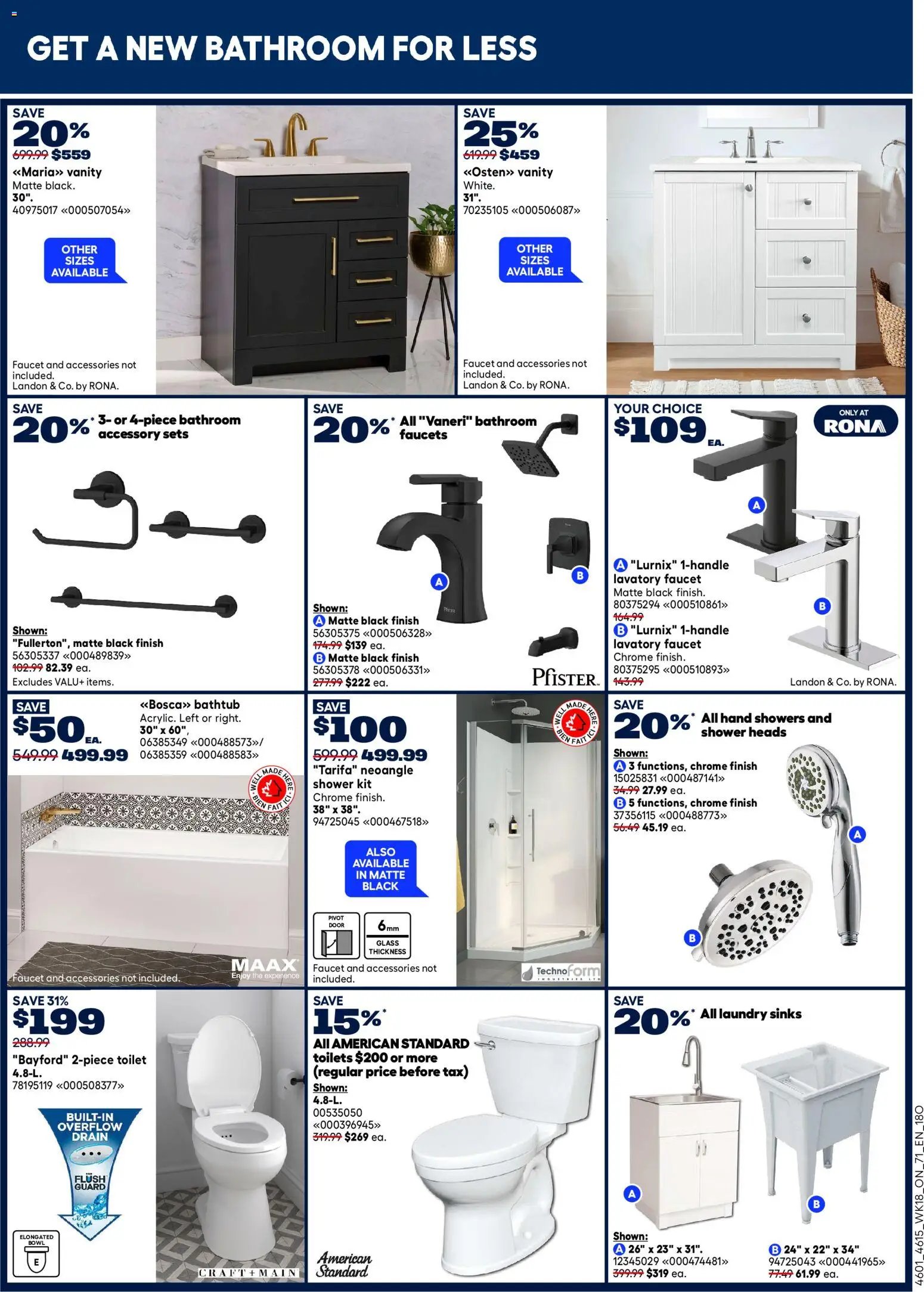 Rona weekly flyer