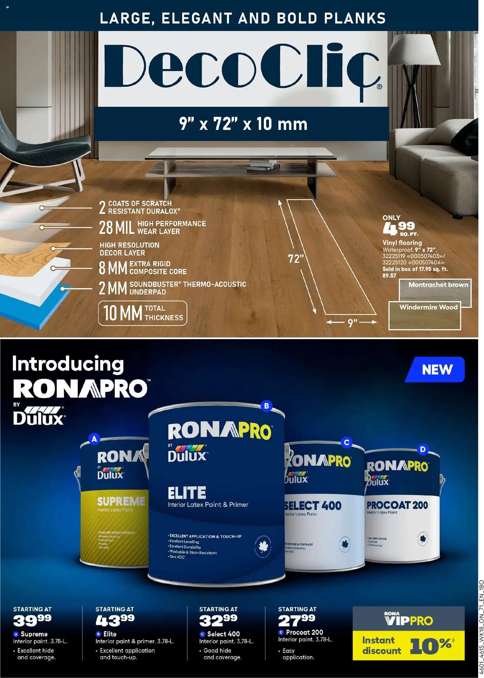 Rona weekly flyer