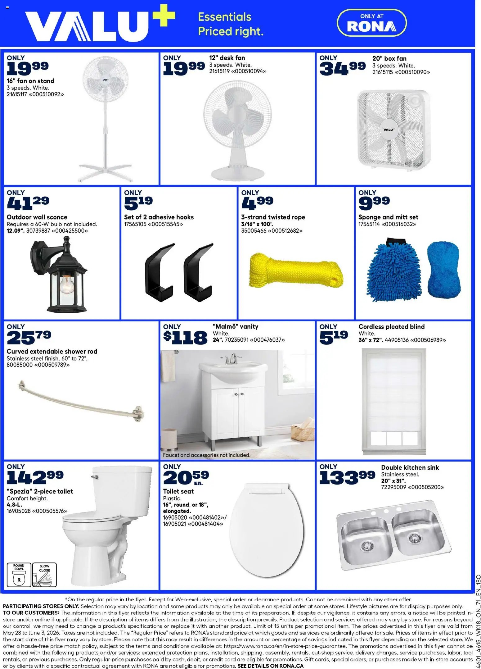 Rona weekly flyer