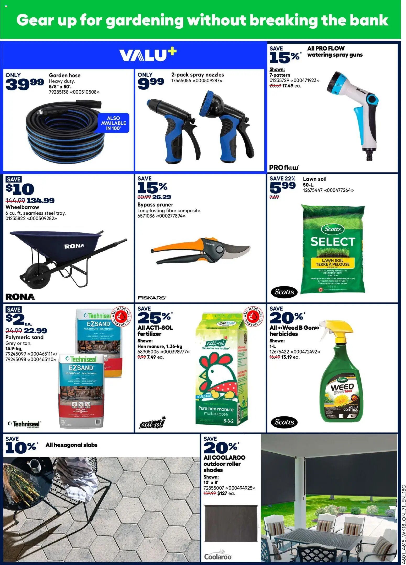 Rona weekly flyer