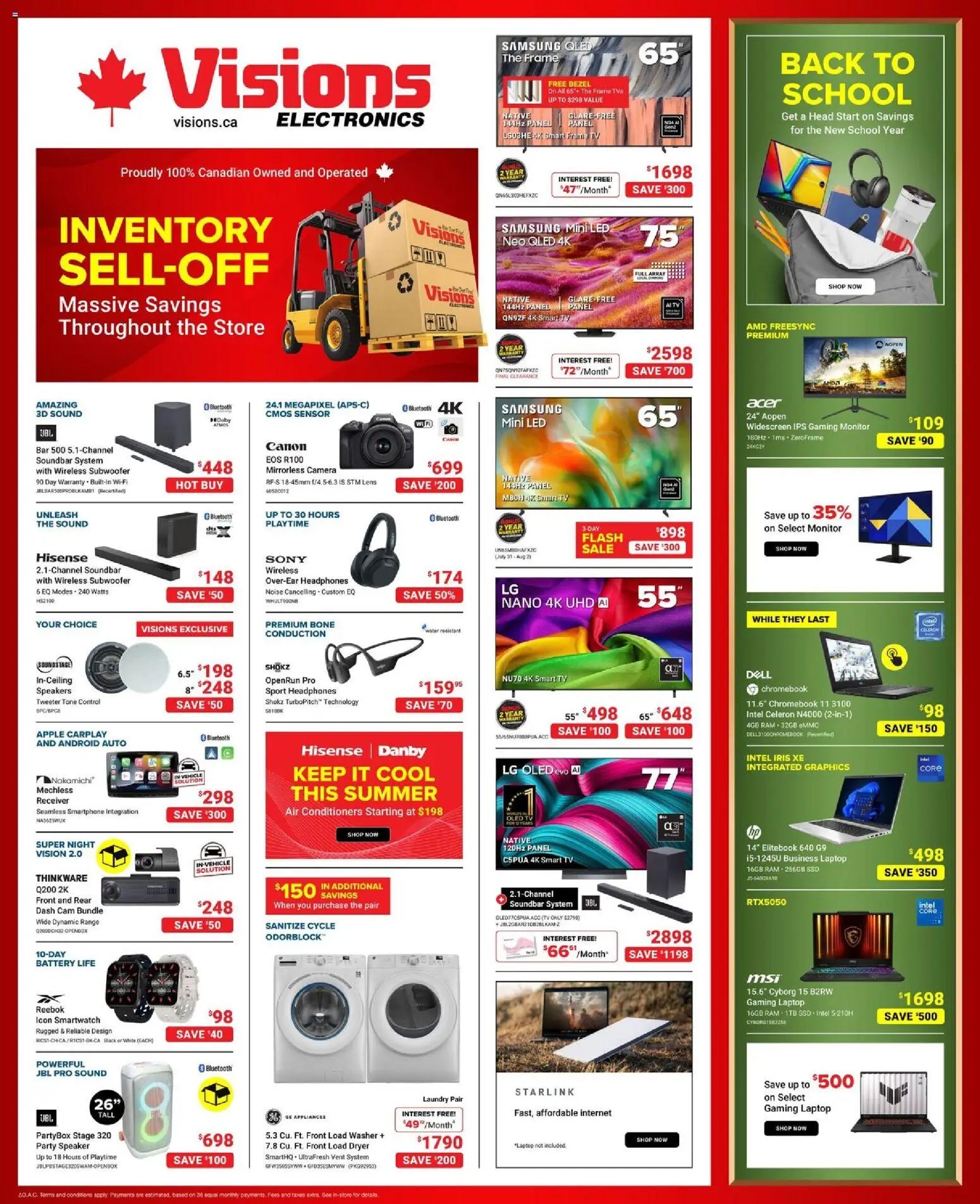 Visions weekly flyer / circulaire
