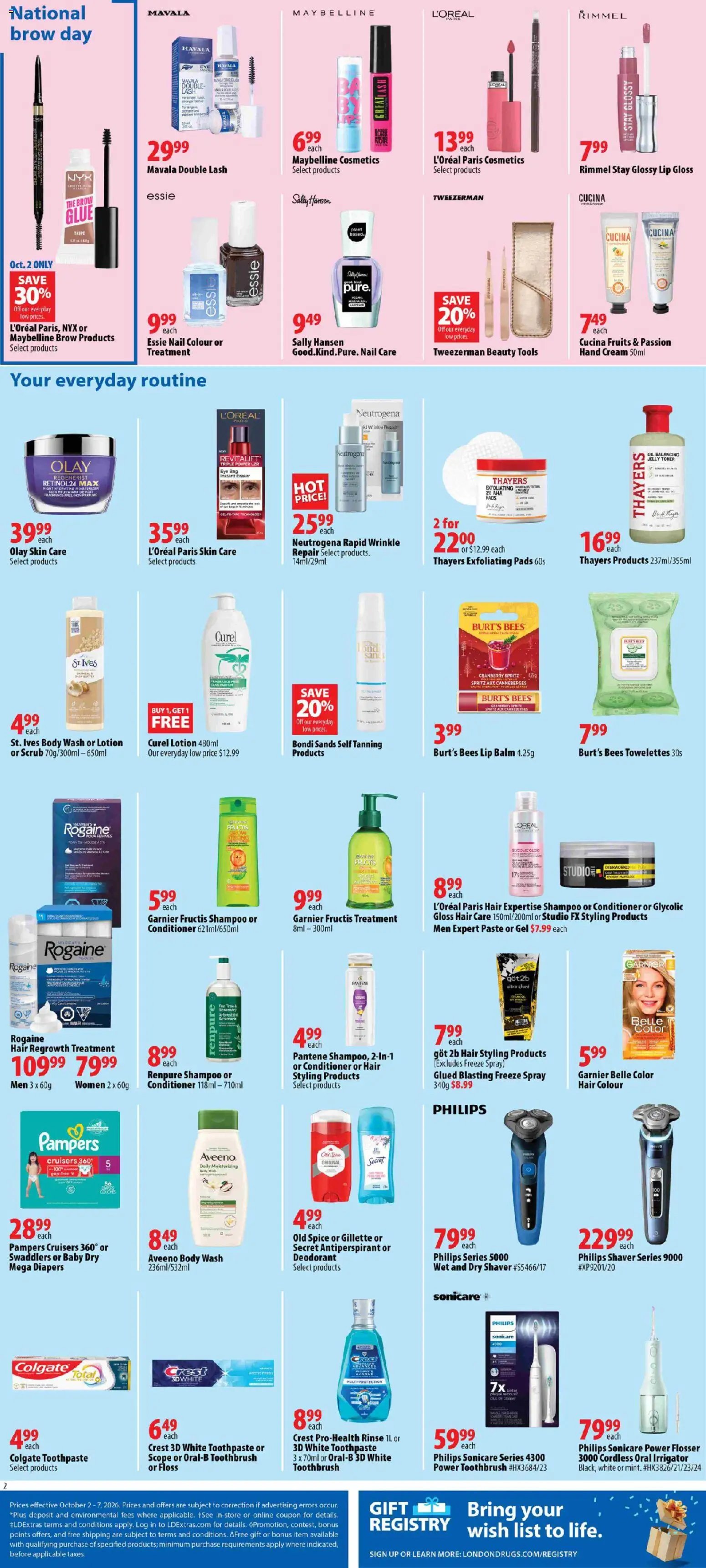 London Drugs weekly flyer / circulaire