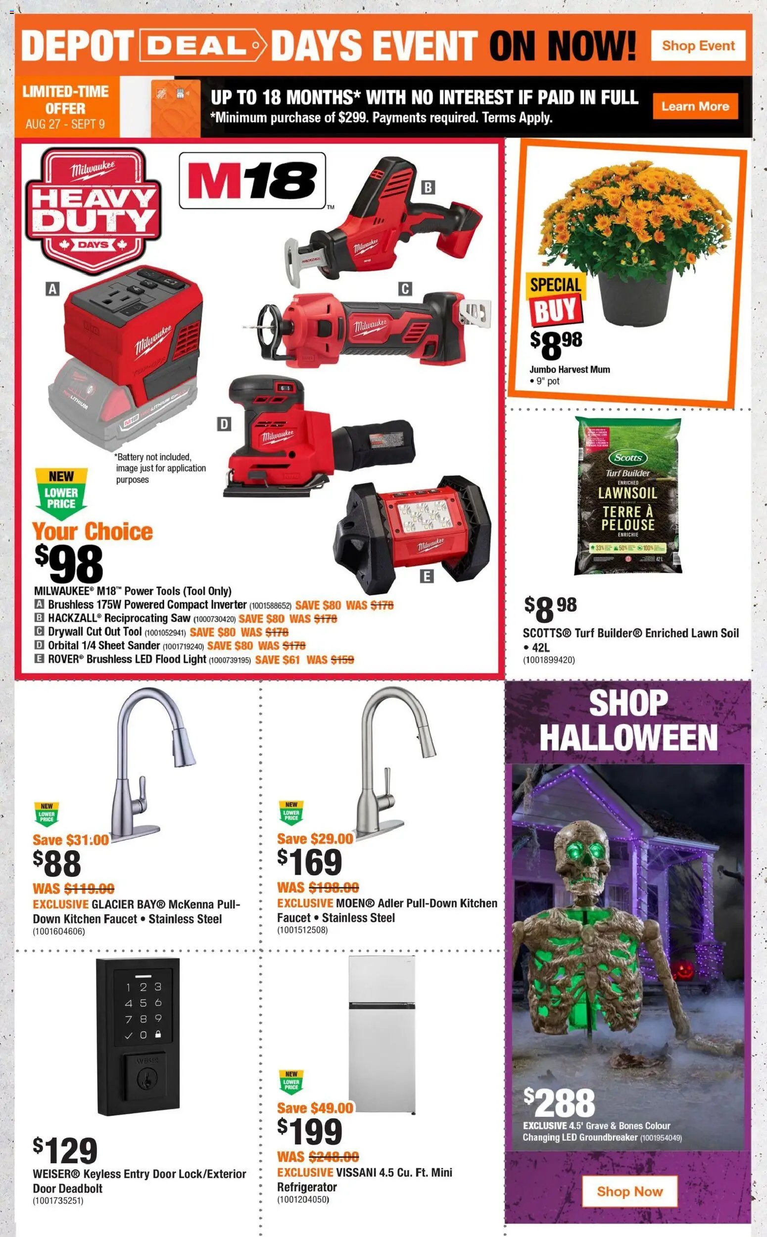 Home Depot weekly flyer / circulaire