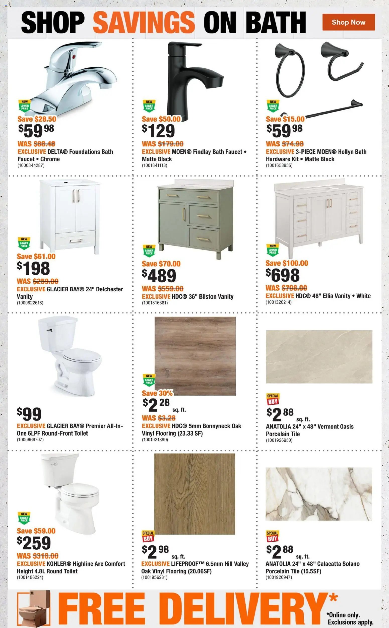 Home Depot weekly flyer / circulaire