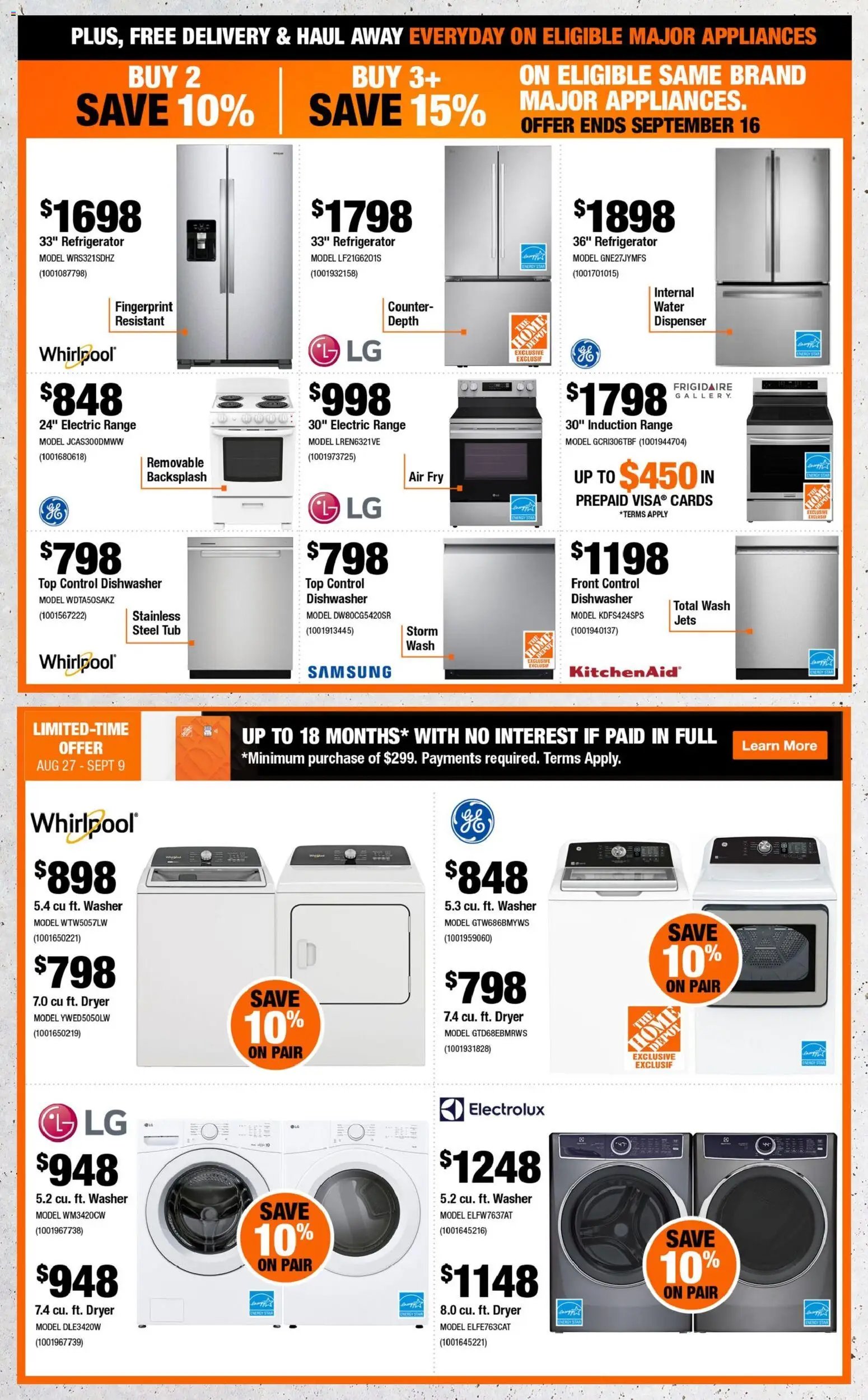 Home Depot weekly flyer / circulaire