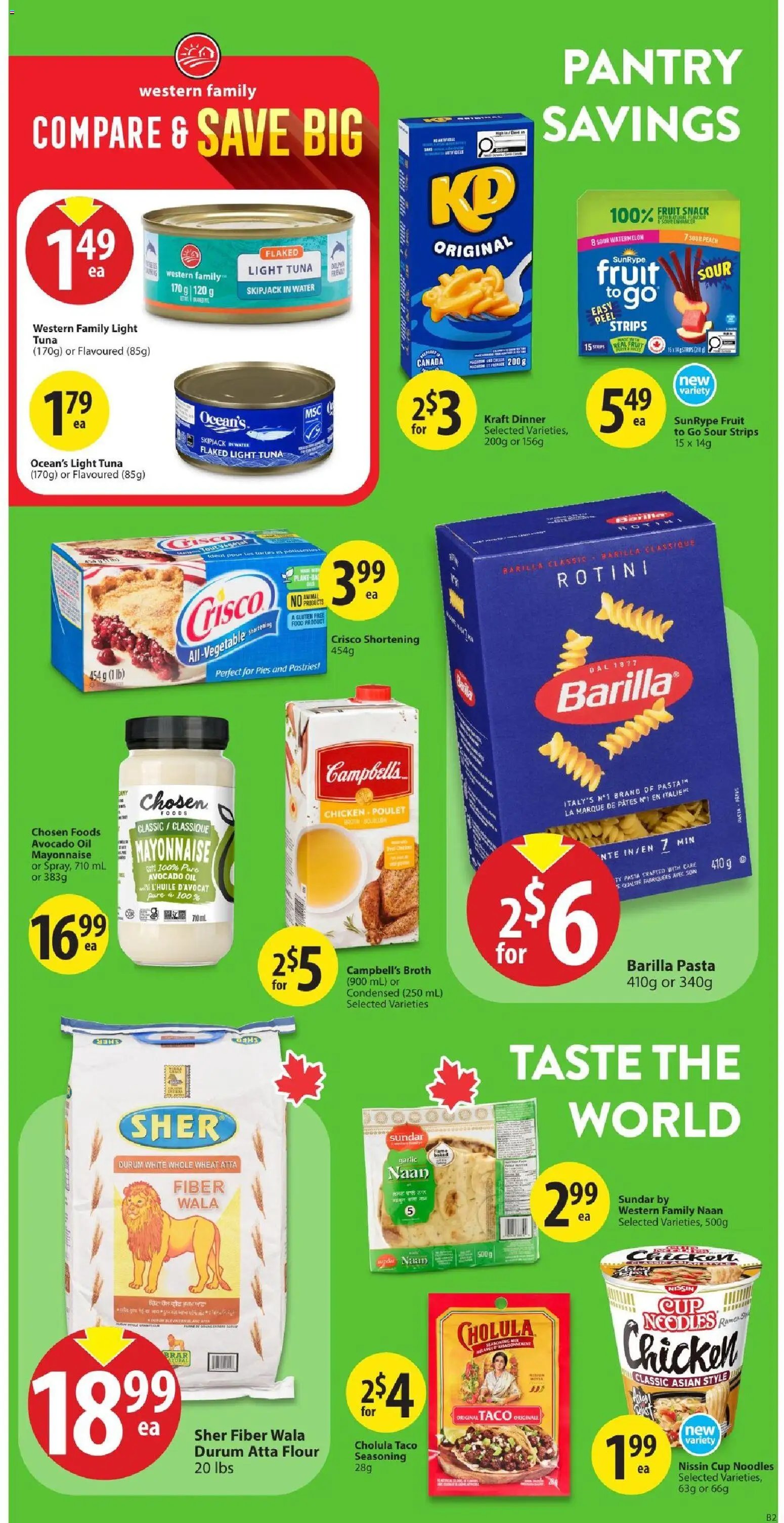 Save on foods weekly flyer / circulaire