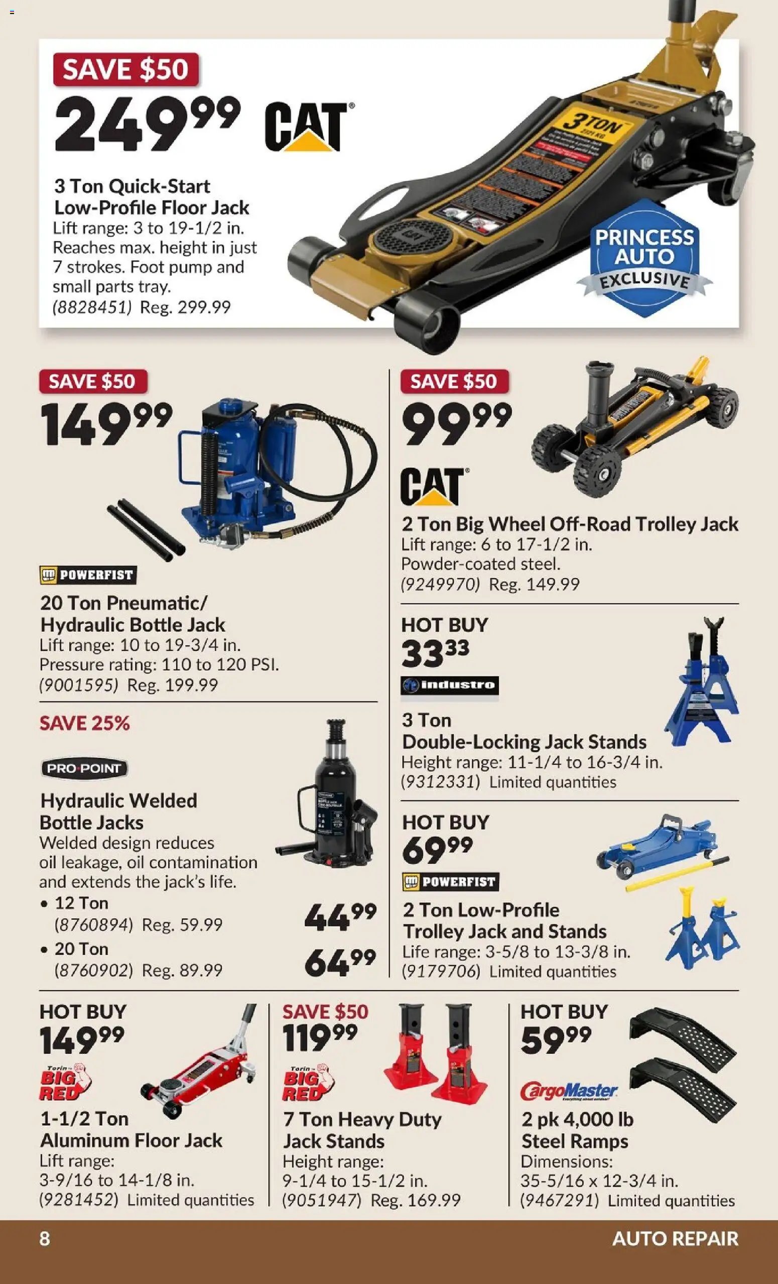 Princess Auto flyer - 2 Week Sale!