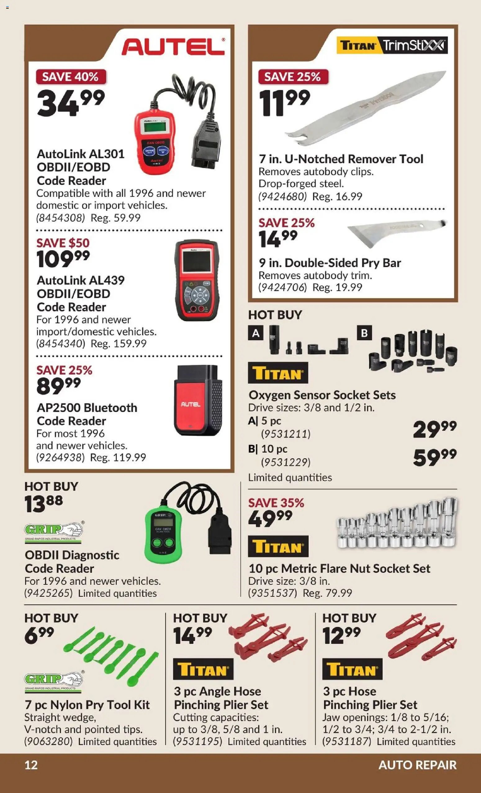 Princess Auto flyer - 2 Week Sale!