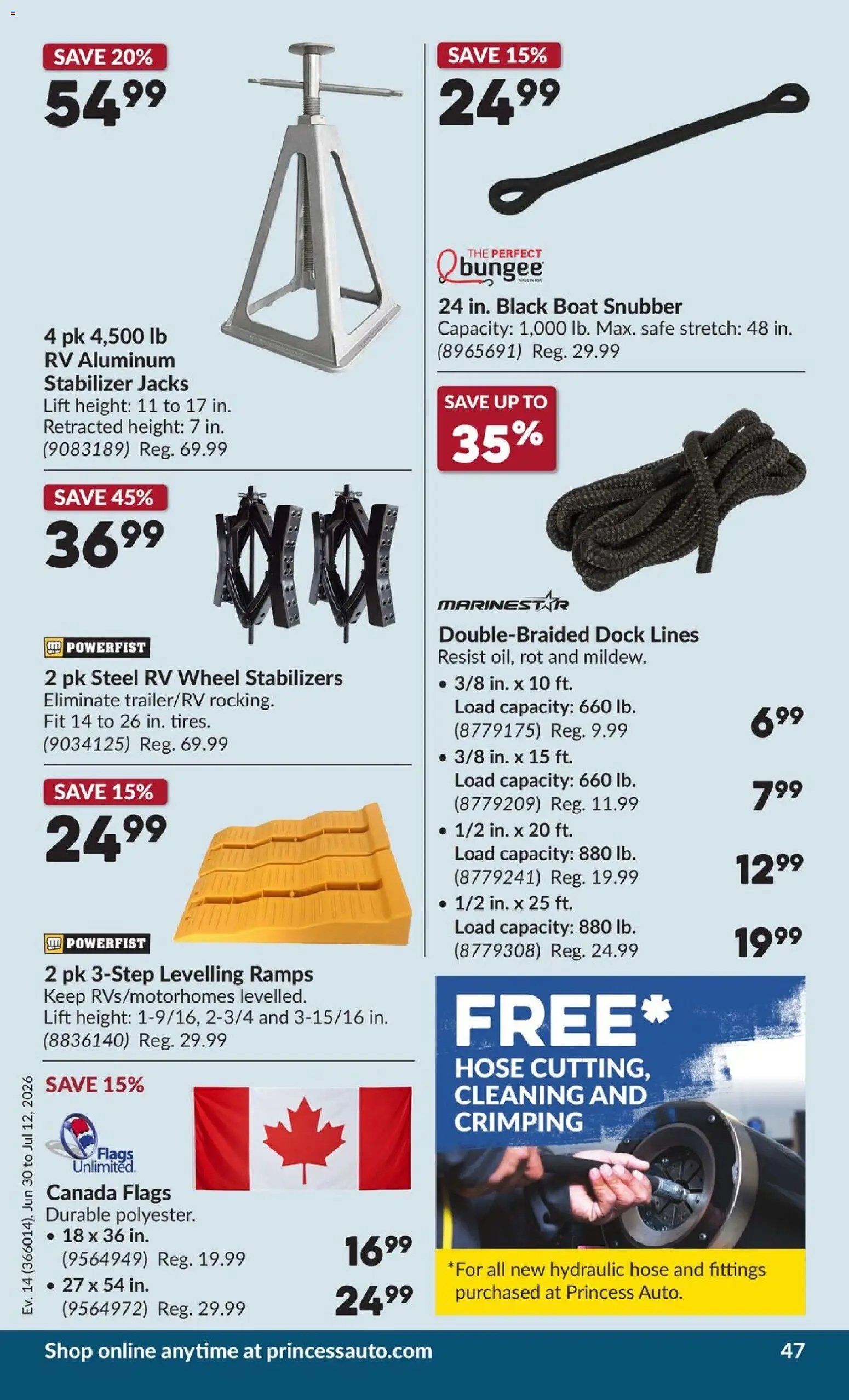 Princess Auto flyer - 2 Week Sale!