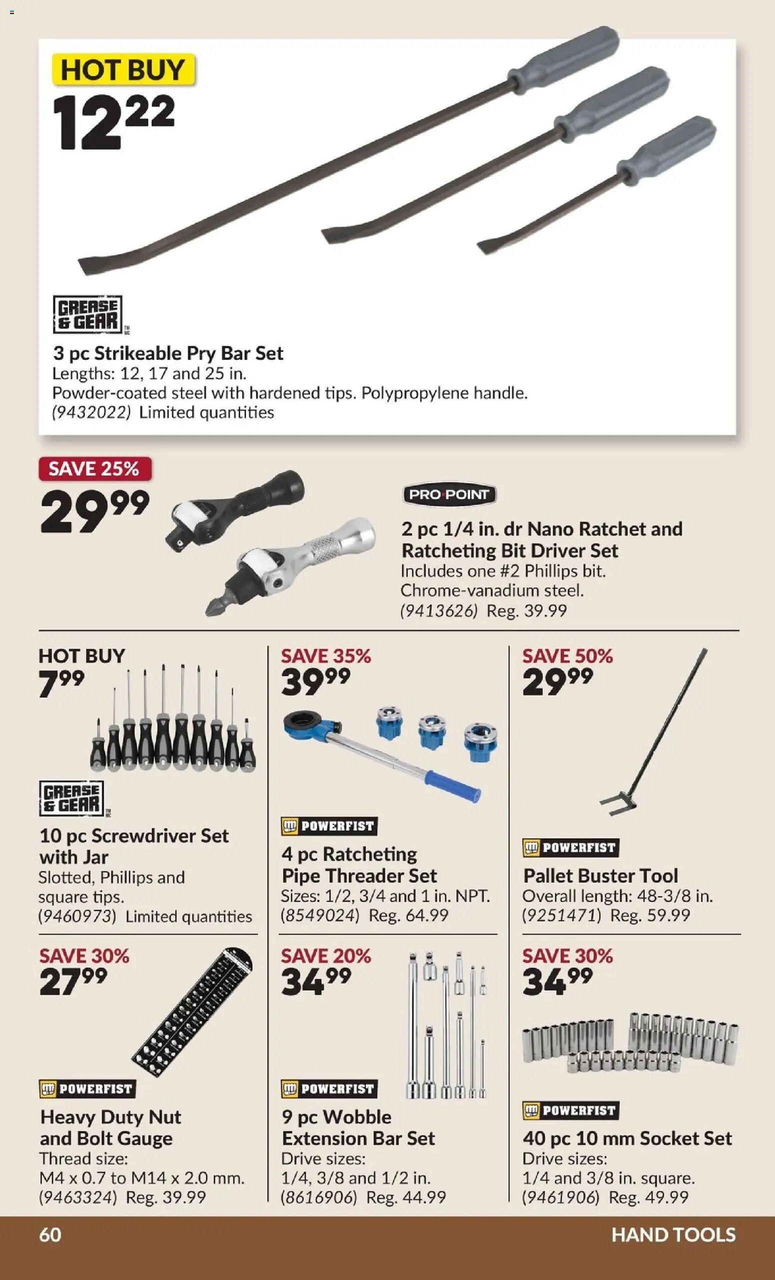 Princess Auto flyer - 2 Week Sale!