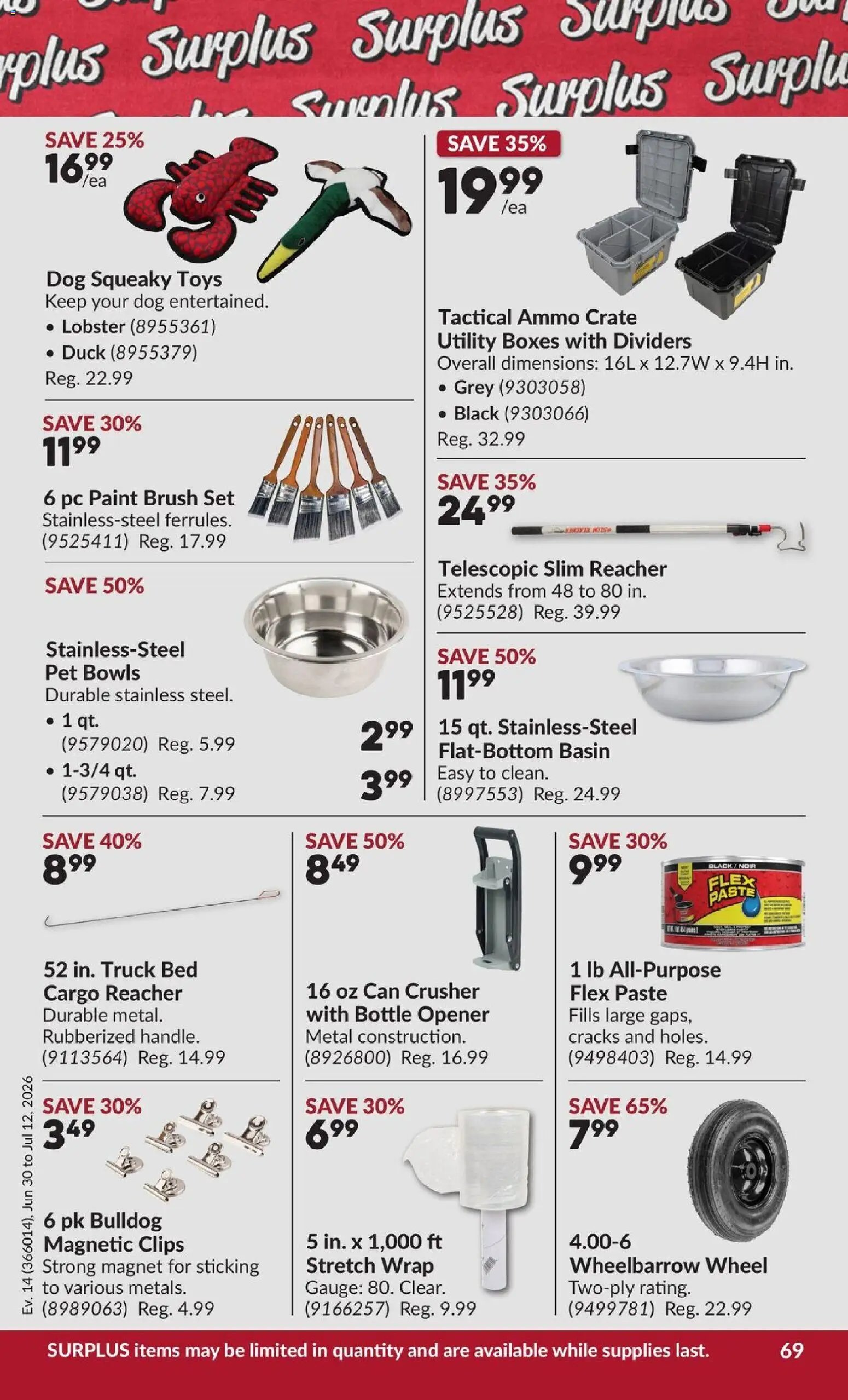 Princess Auto flyer - 2 Week Sale!