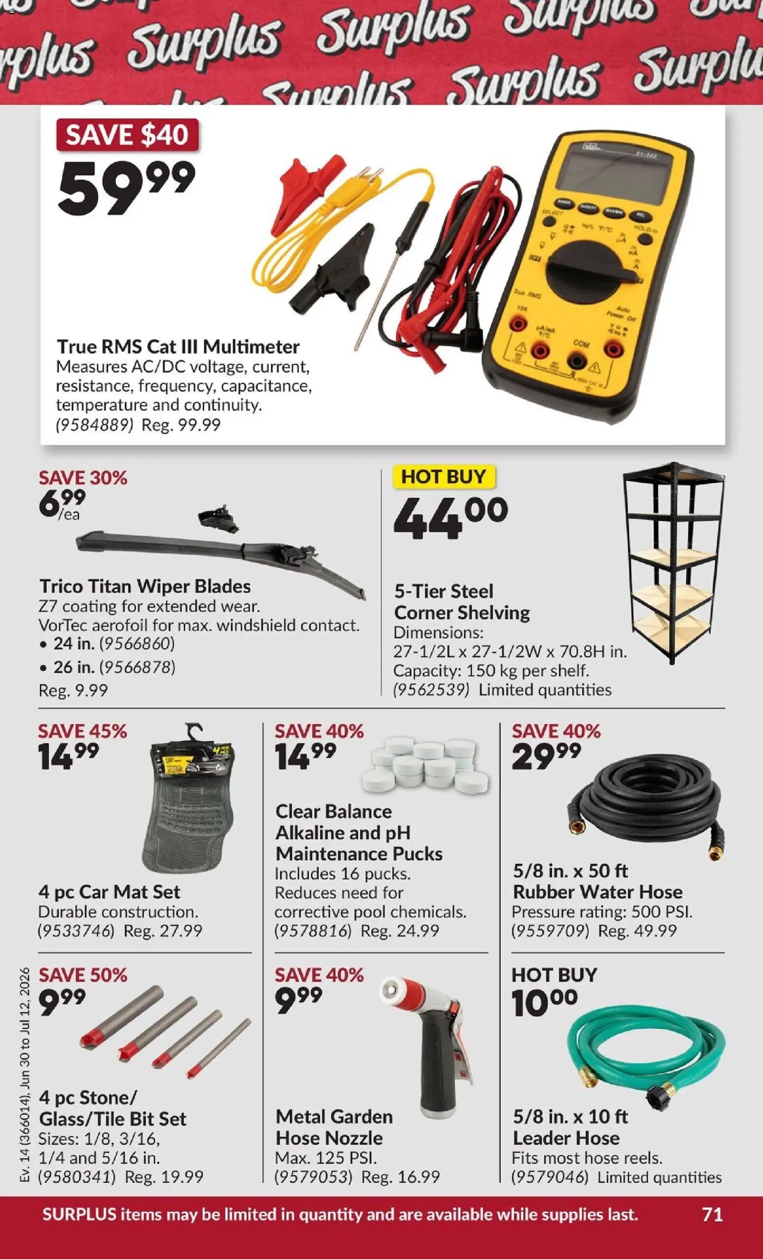 Princess Auto flyer - 2 Week Sale!
