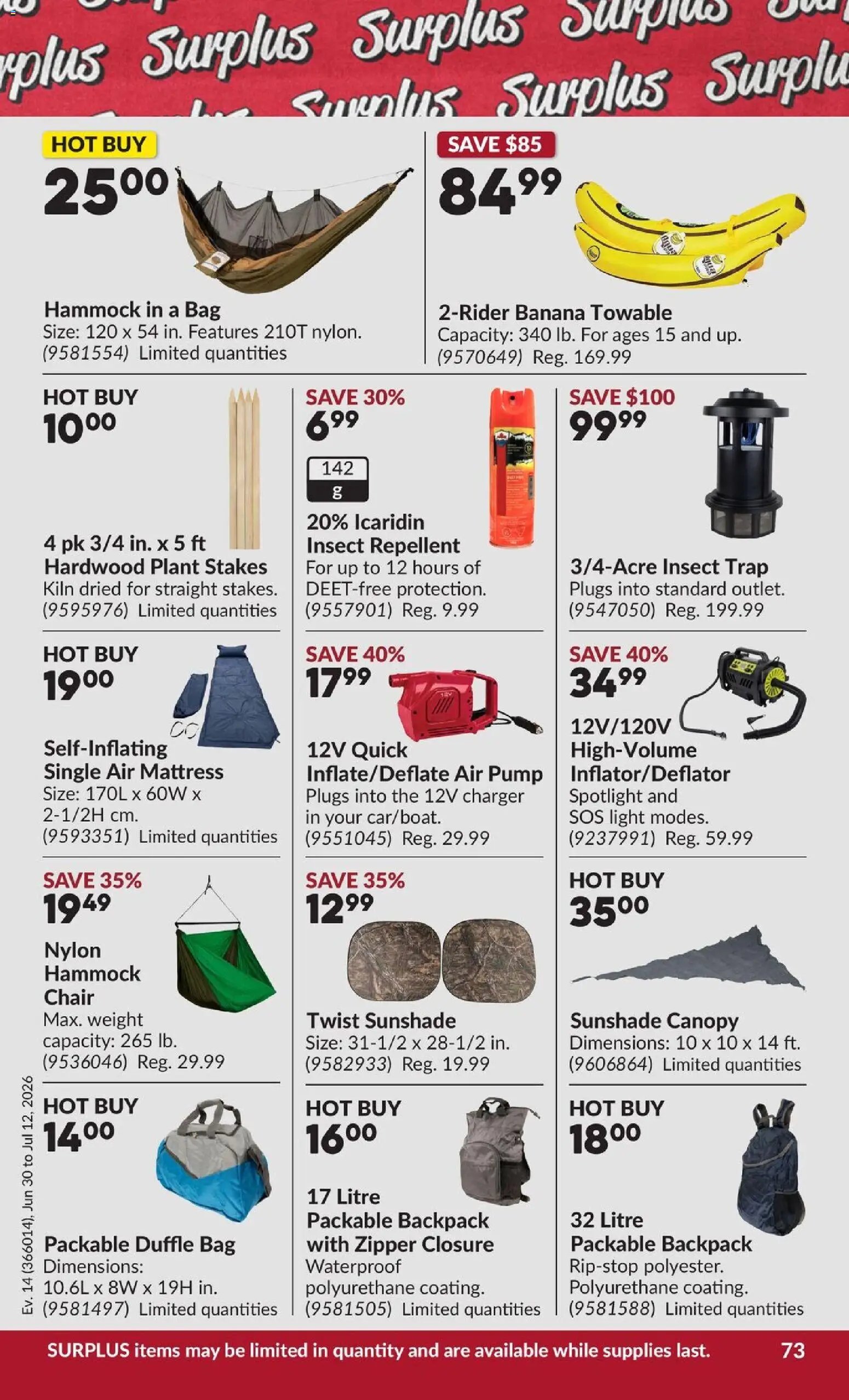 Princess Auto flyer - 2 Week Sale!