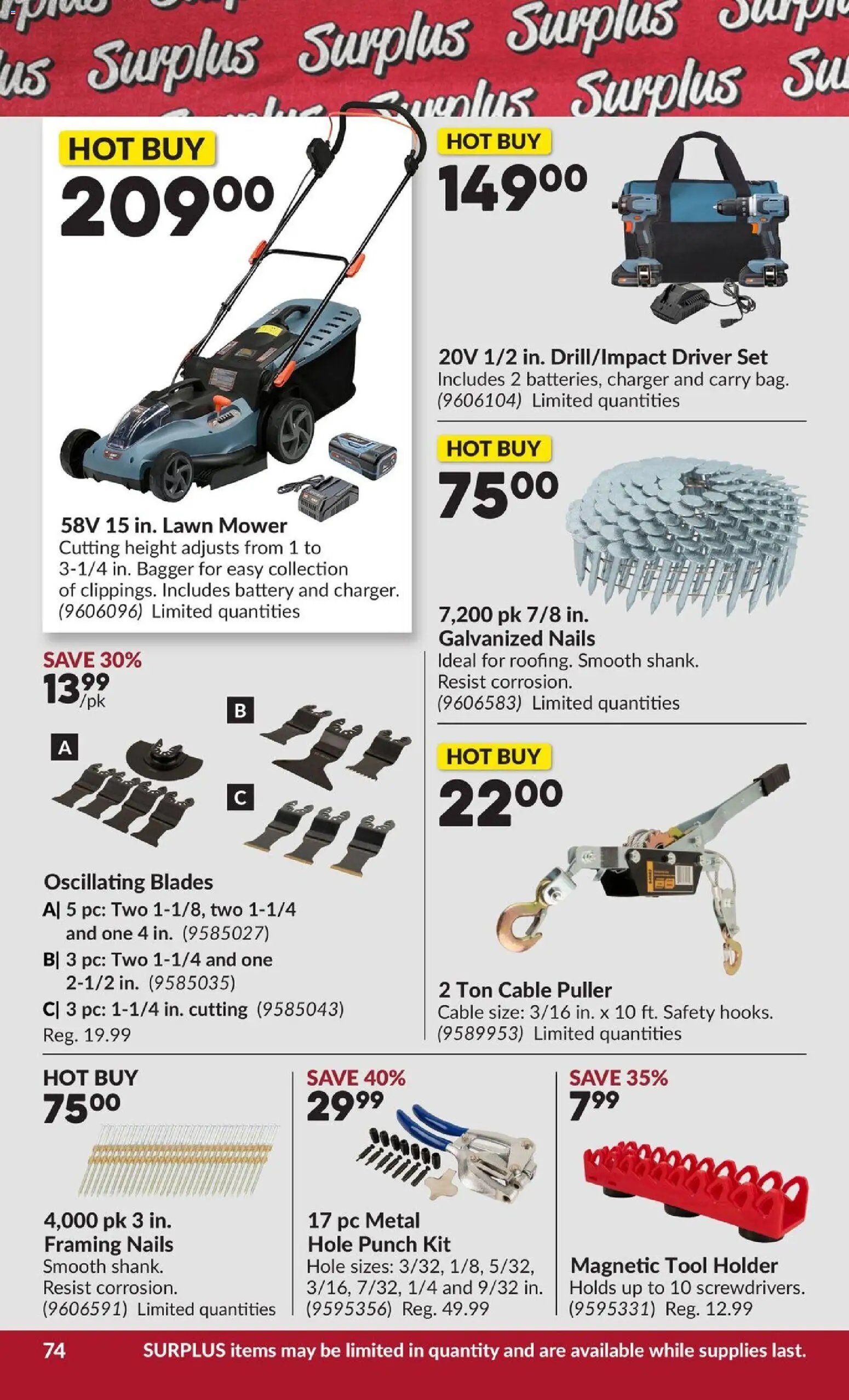 Princess Auto flyer - 2 Week Sale!