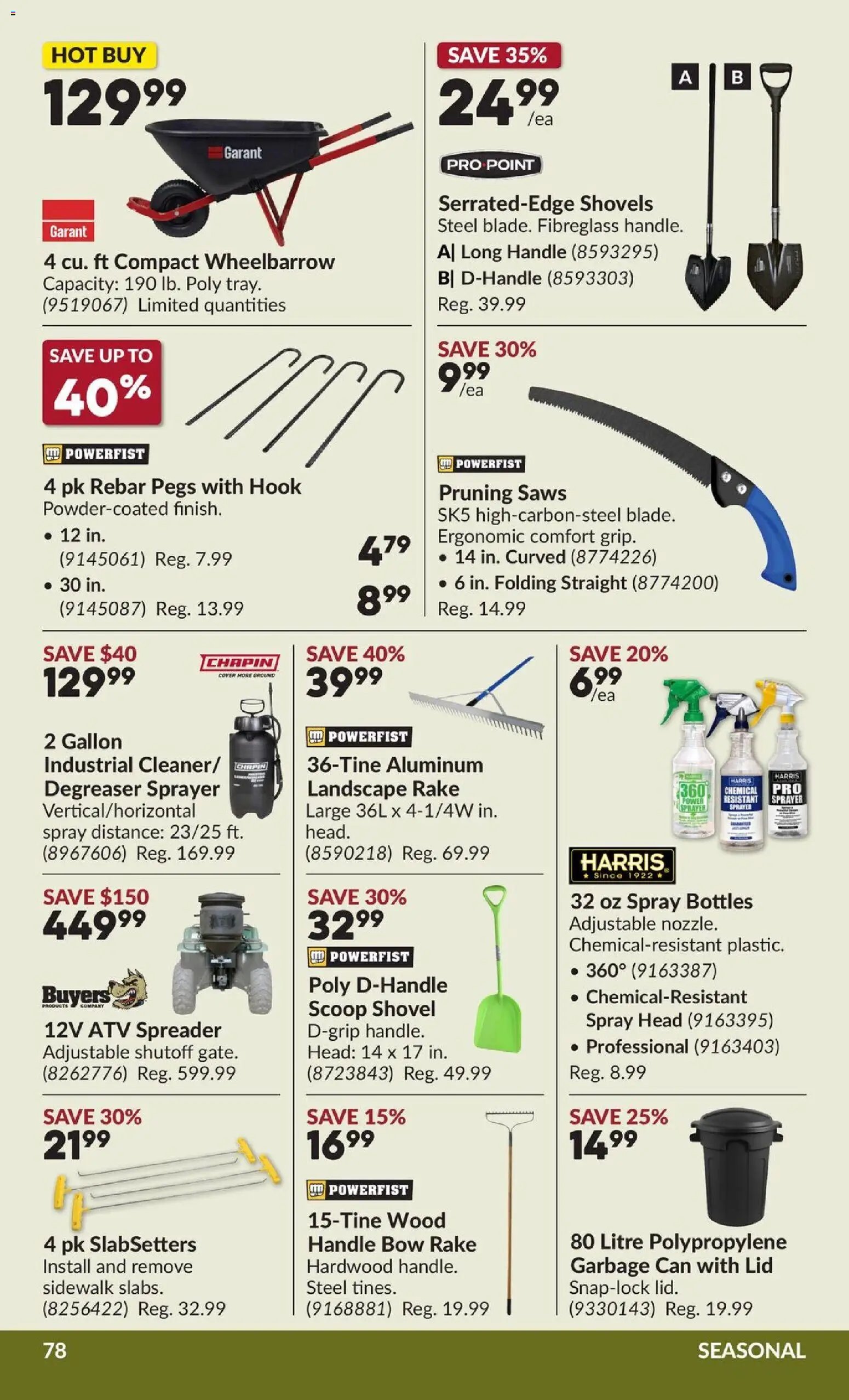 Princess Auto flyer - 2 Week Sale!