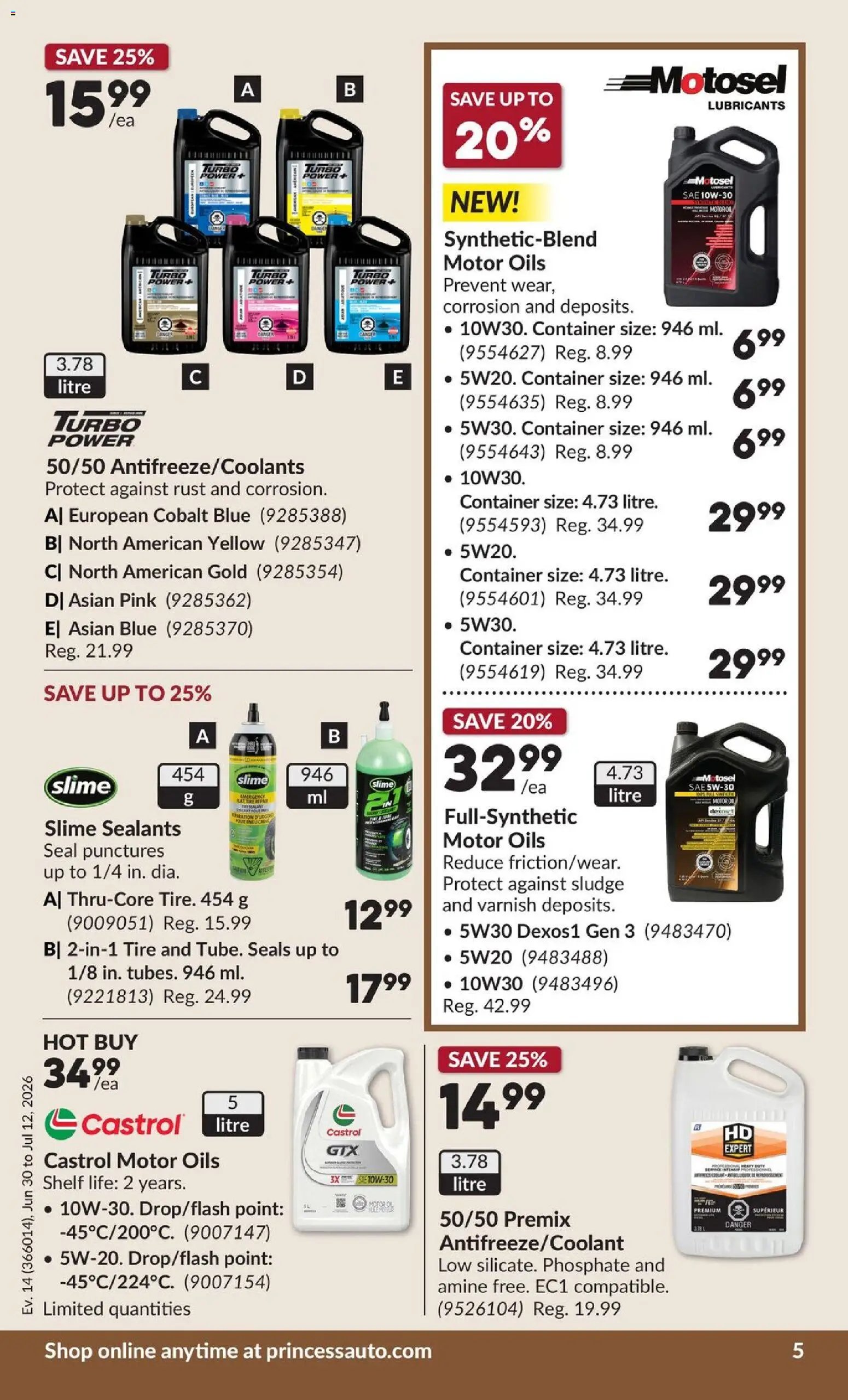 Princess Auto flyer - 2 Week Sale!