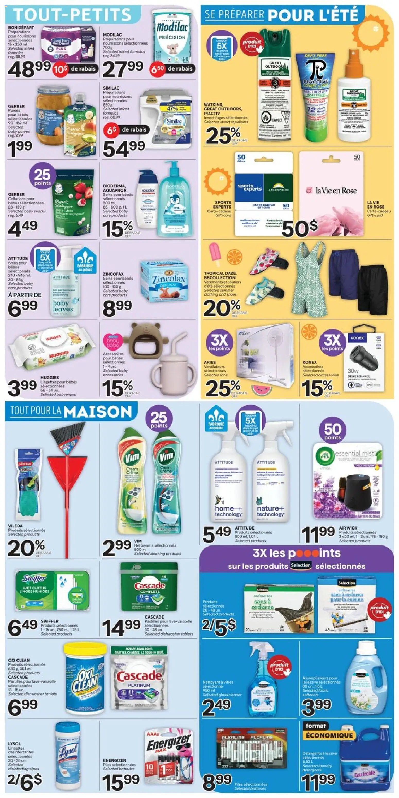 Brunet weekly flyer / circulaire