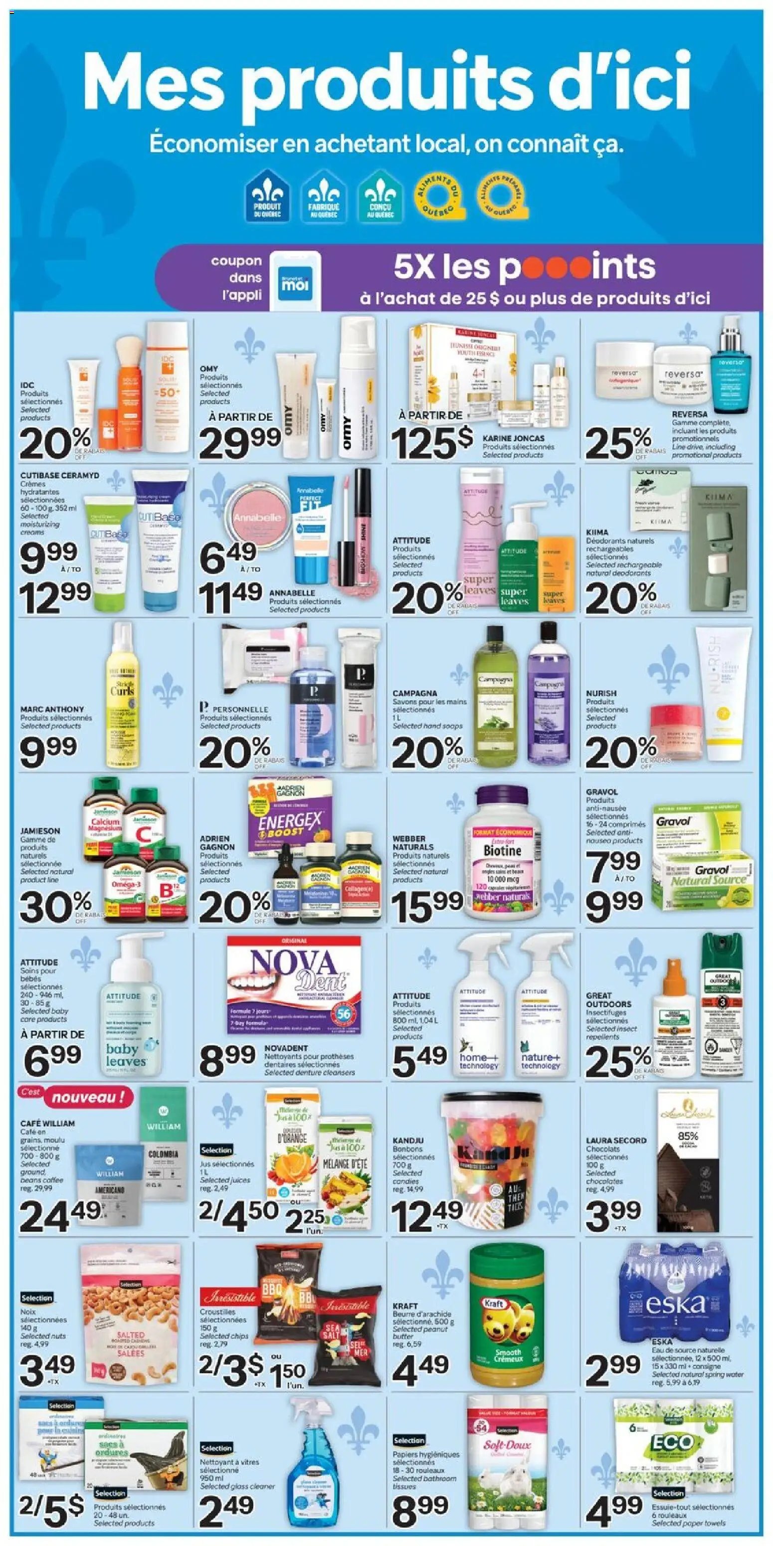 Brunet weekly flyer / circulaire