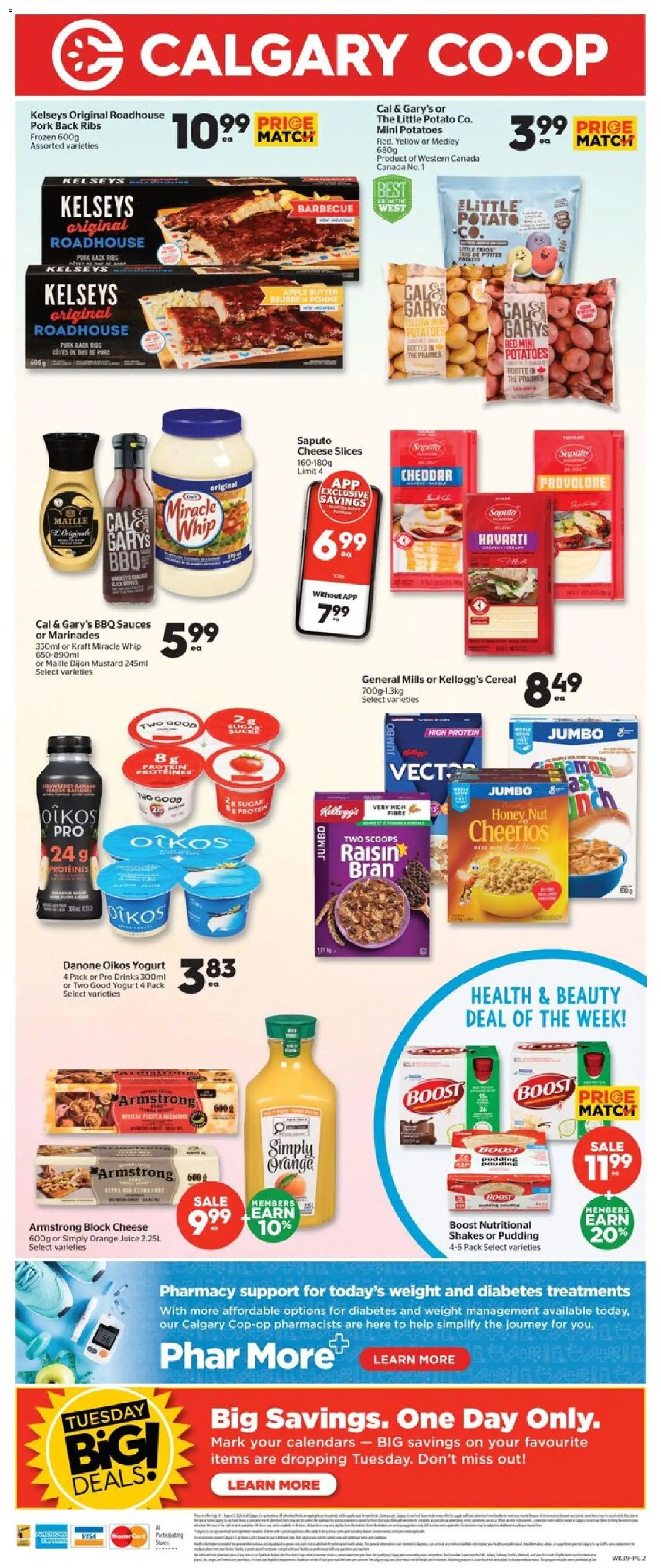 Calgary Co-op weekly flyer / circulaire