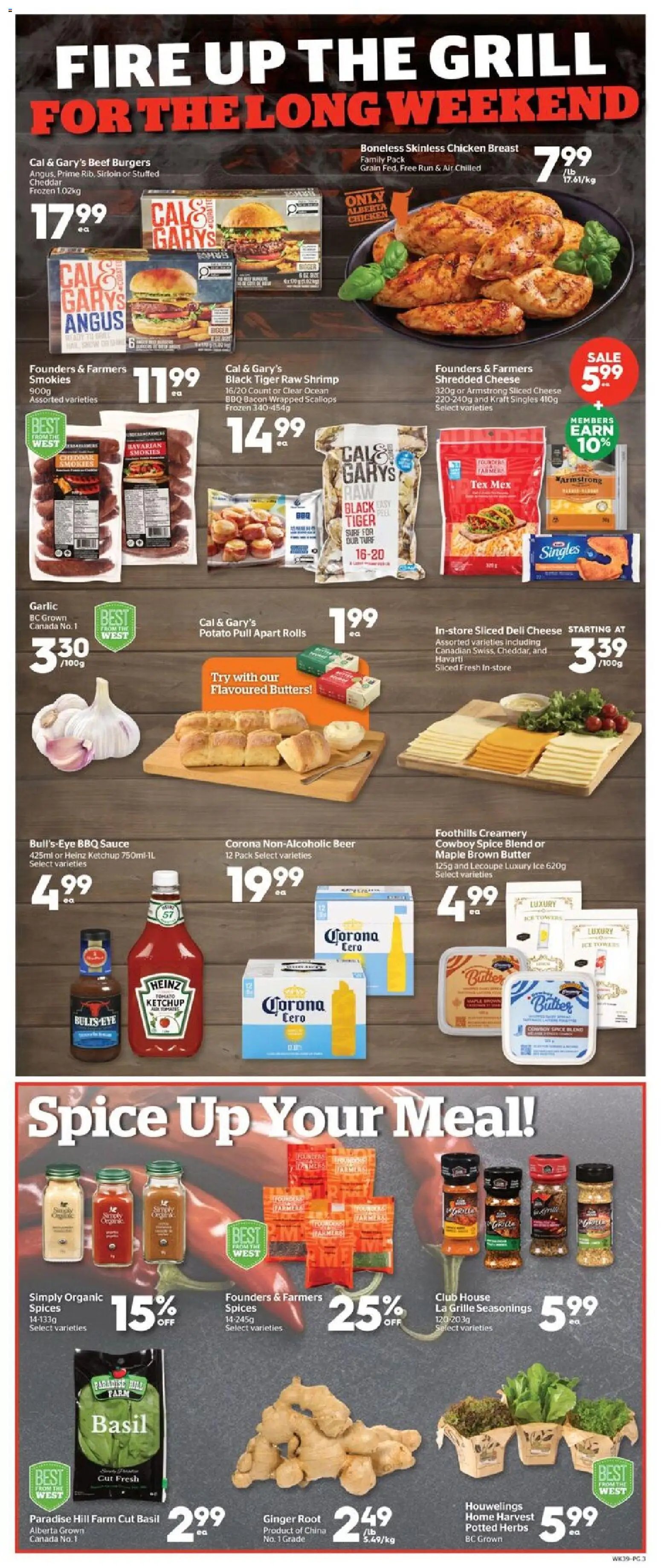 Calgary Co-op weekly flyer / circulaire