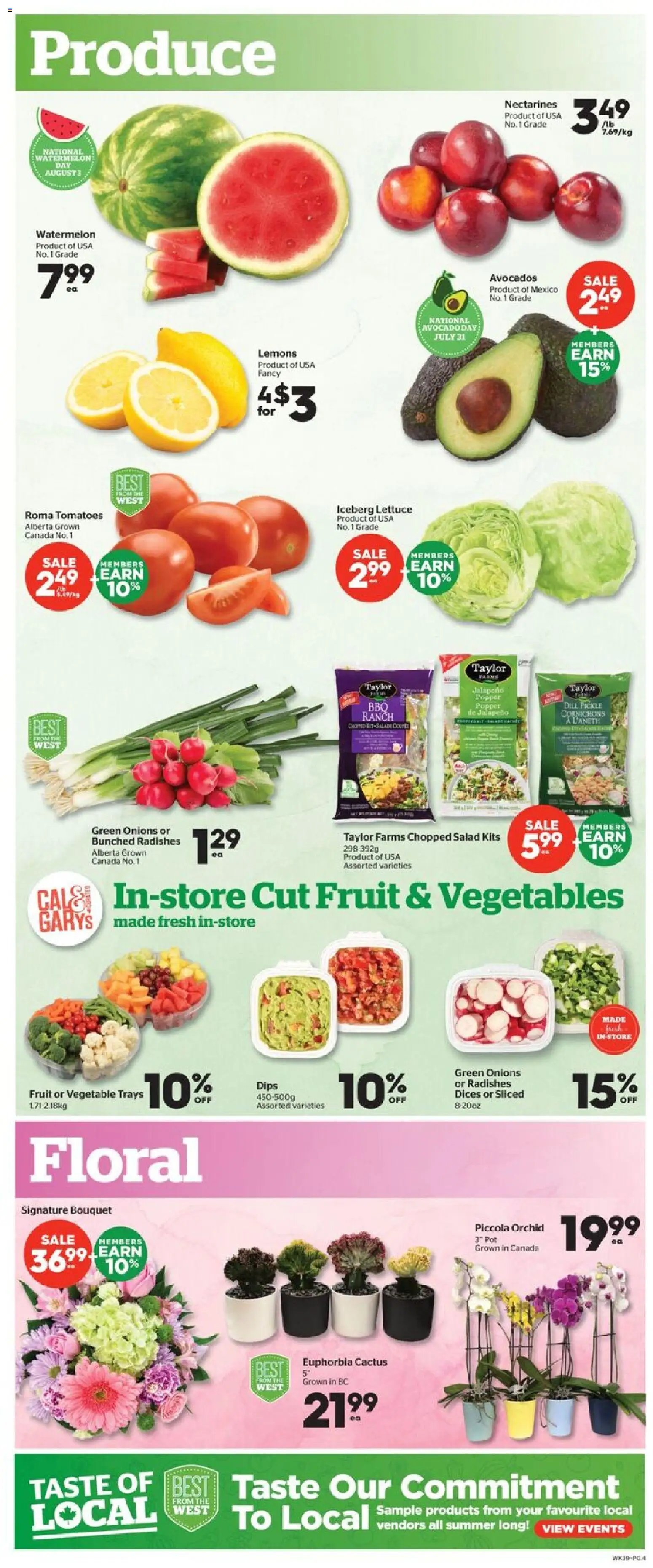 Calgary Co-op weekly flyer / circulaire