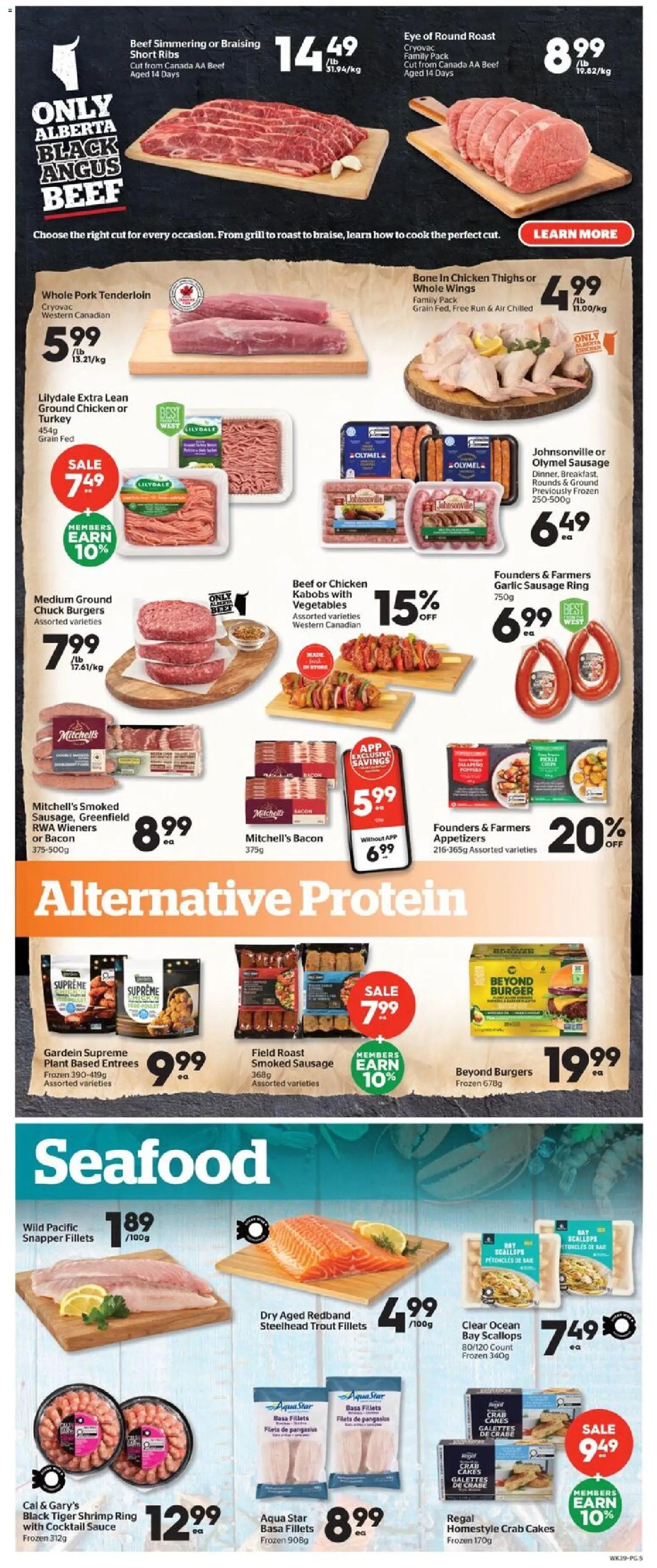 Calgary Co-op weekly flyer / circulaire
