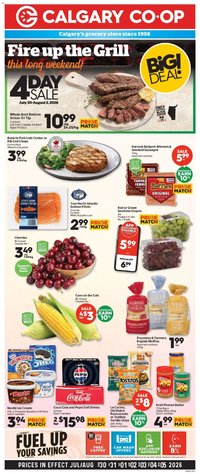 Calgary Co-op weekly flyer / circulaire