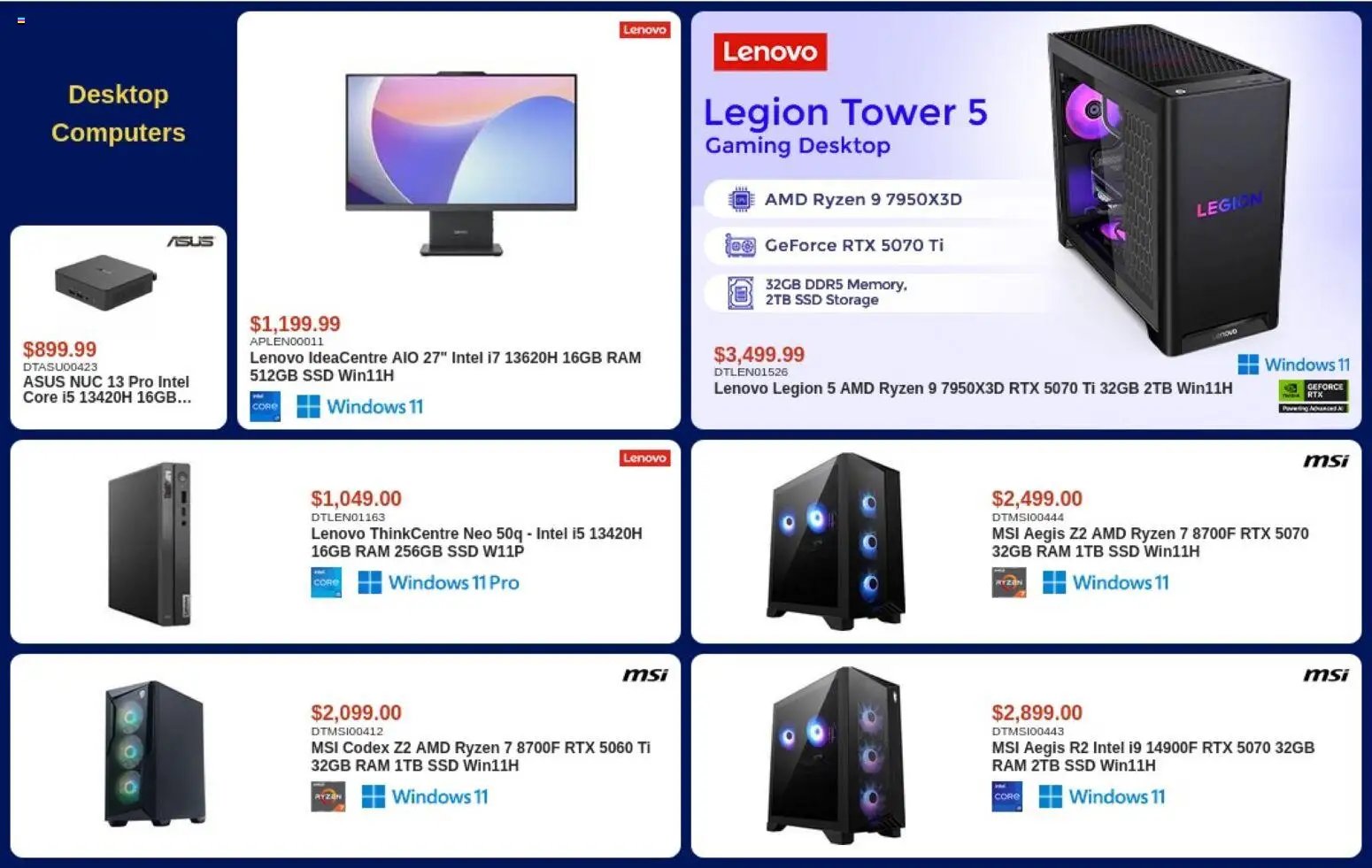 Canada Computers weekly flyer