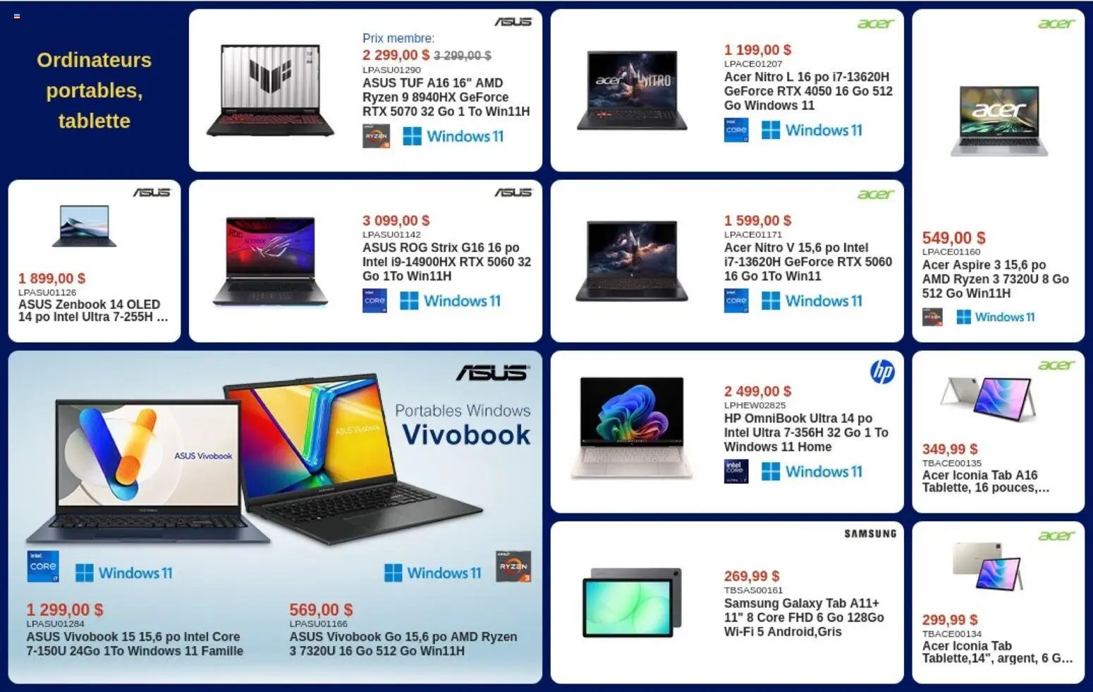 Canada Computers weekly flyer