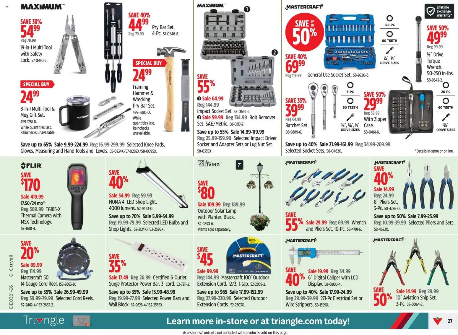 Canadian Tire weekly flyer (2026-05-21 - 2026-05-27) | 27