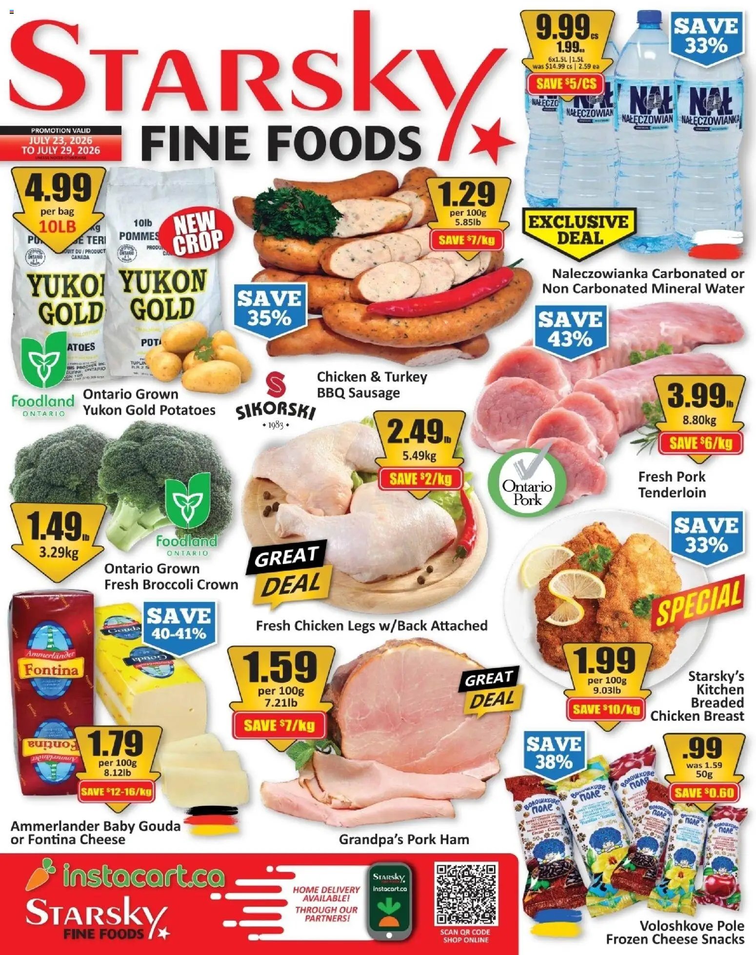 Starsky weekly flyer / circulaire