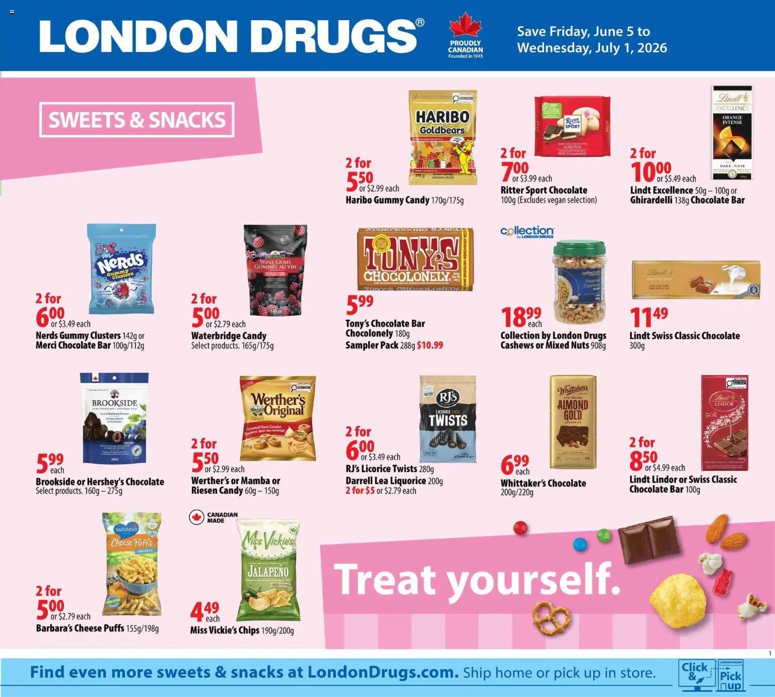 London Drugs - Sweets & Snacks Insert