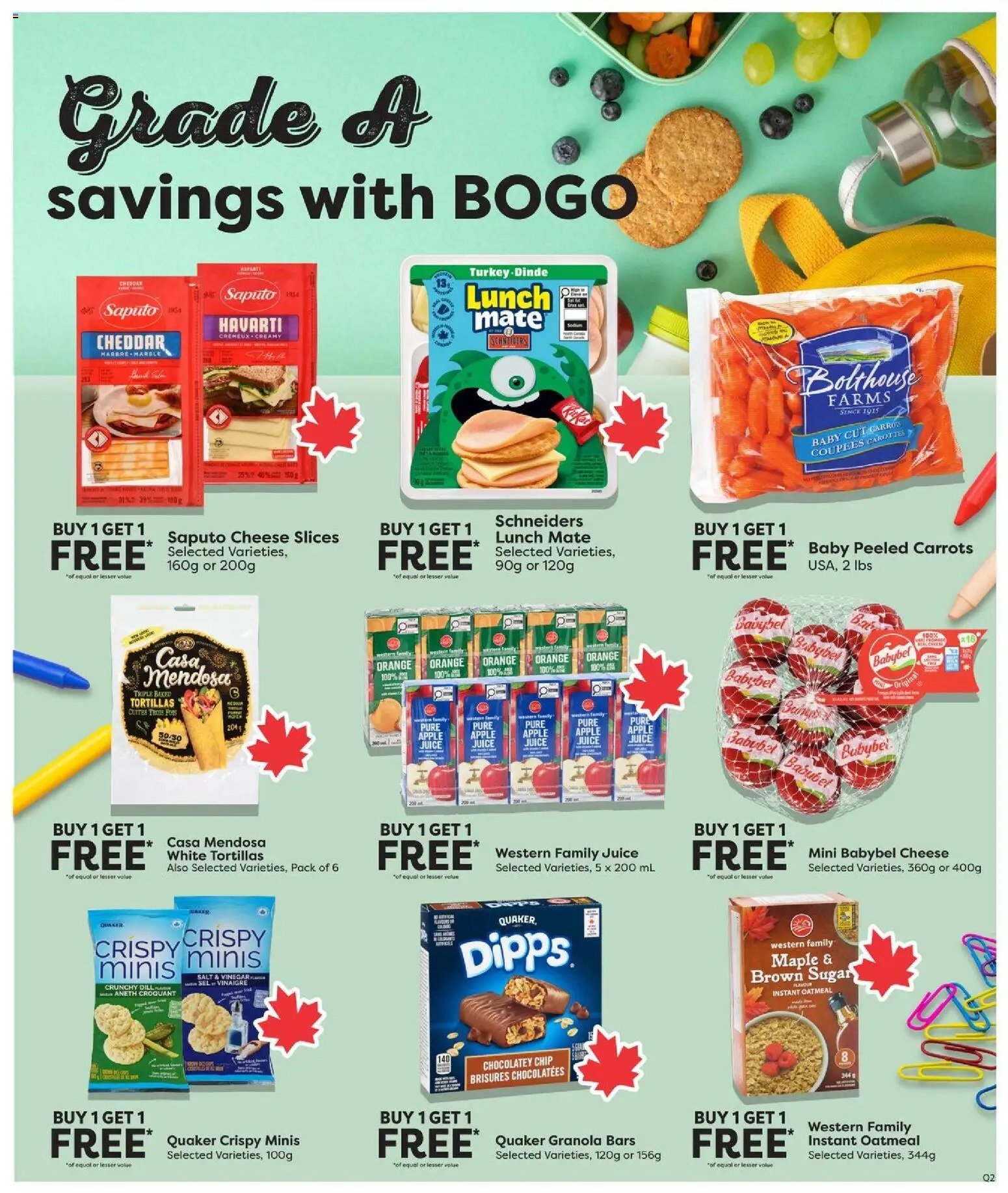 Quality Foods weekly flyer / circulaire