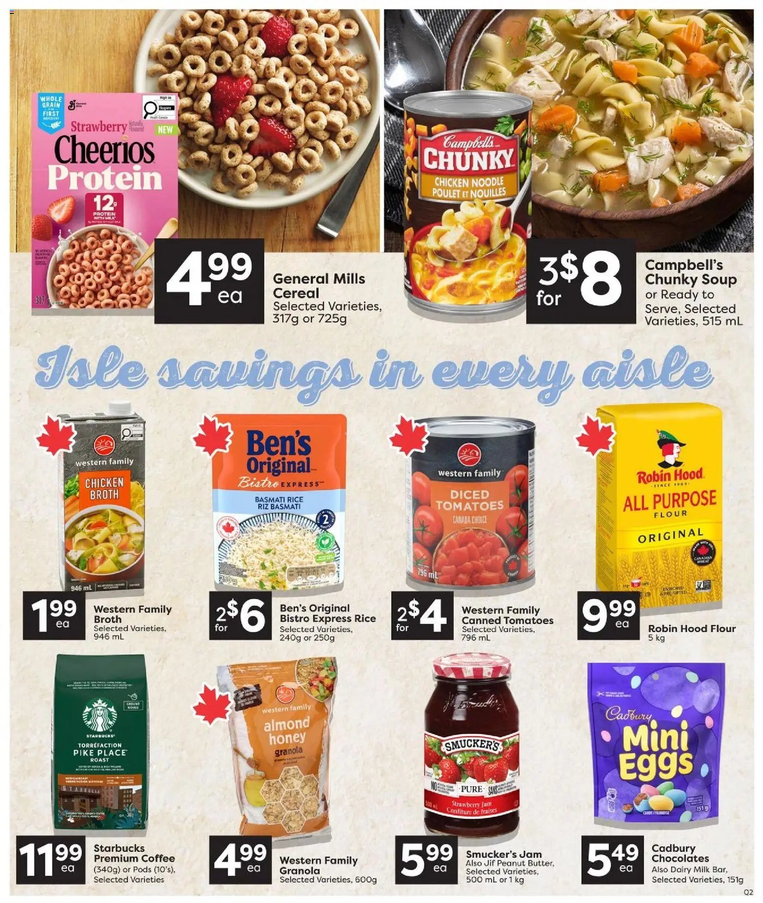 Quality Foods weekly flyer / circulaire
