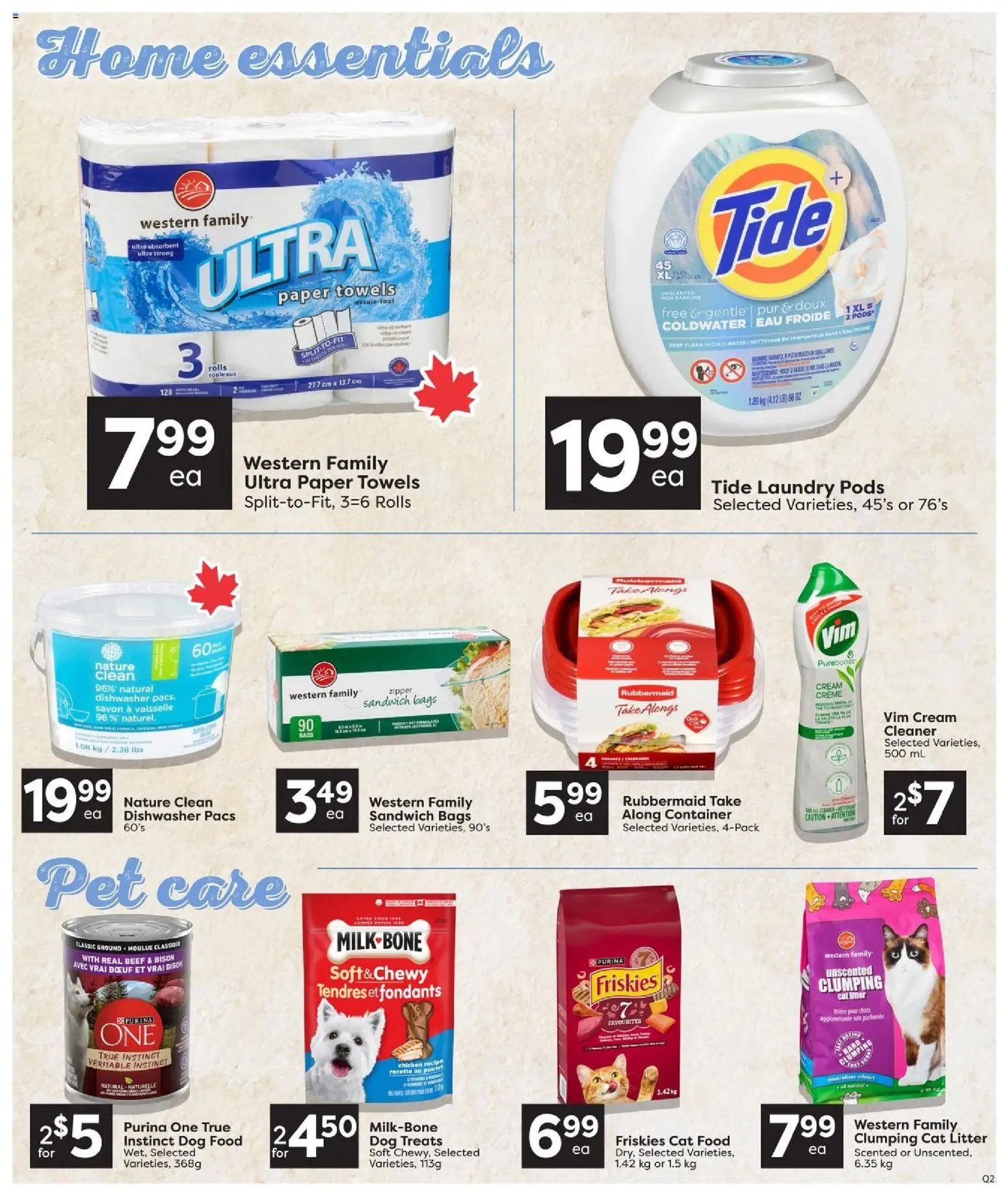 Quality Foods weekly flyer / circulaire