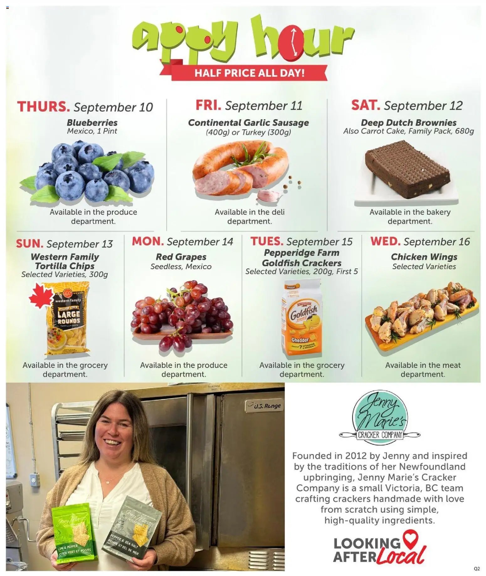 Quality Foods weekly flyer / circulaire