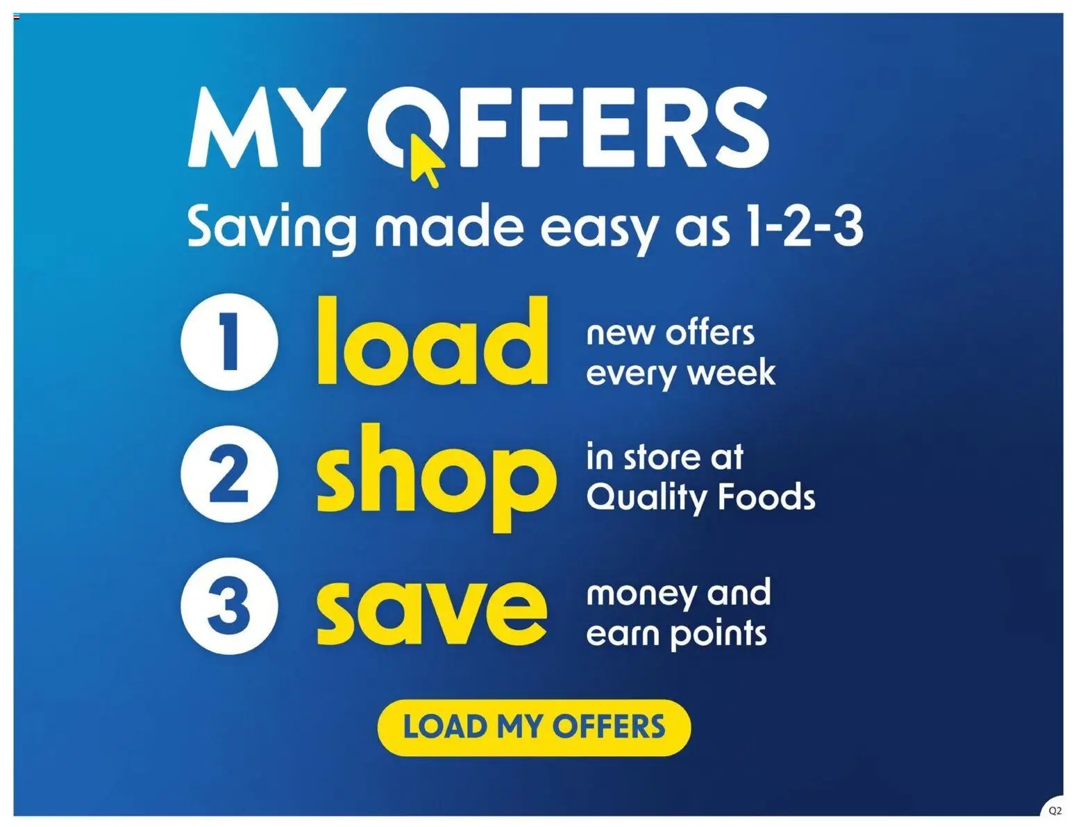 Quality Foods weekly flyer / circulaire