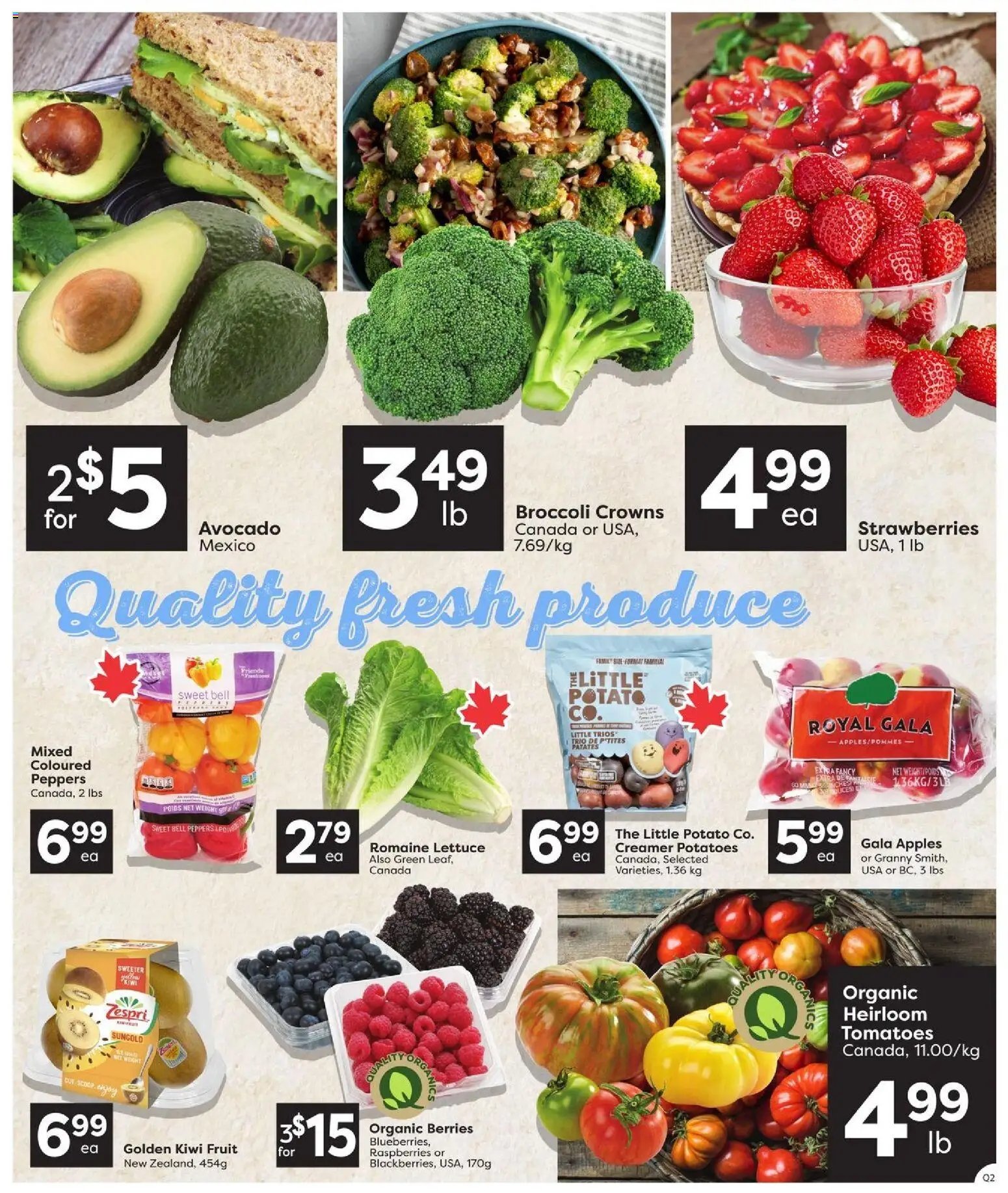 Quality Foods weekly flyer / circulaire
