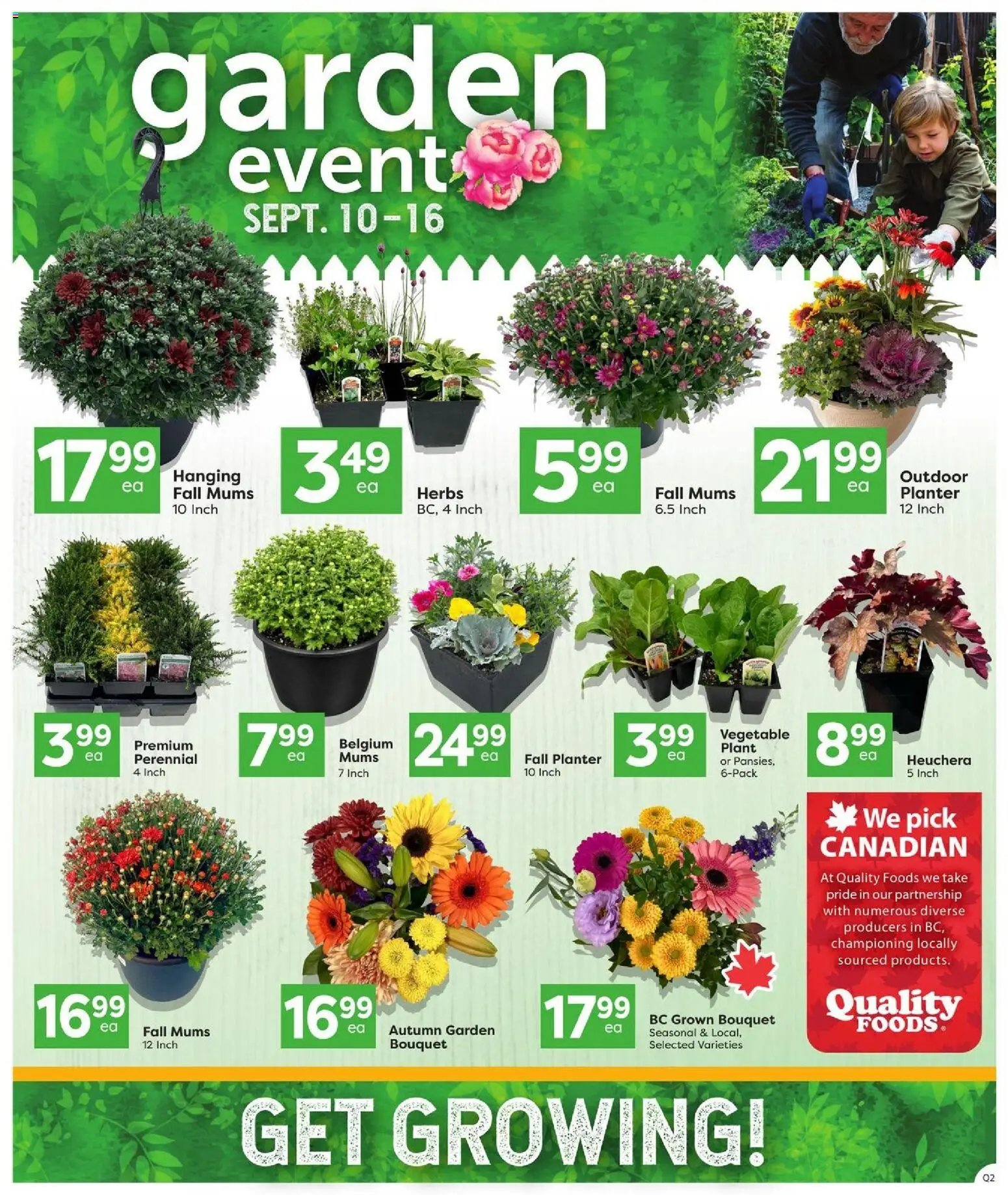 Quality Foods weekly flyer / circulaire