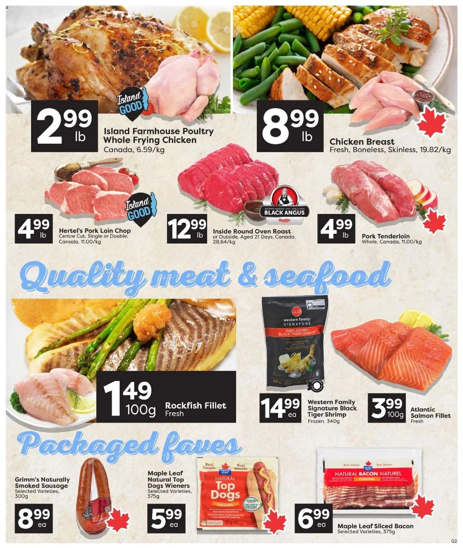 Quality Foods weekly flyer / circulaire