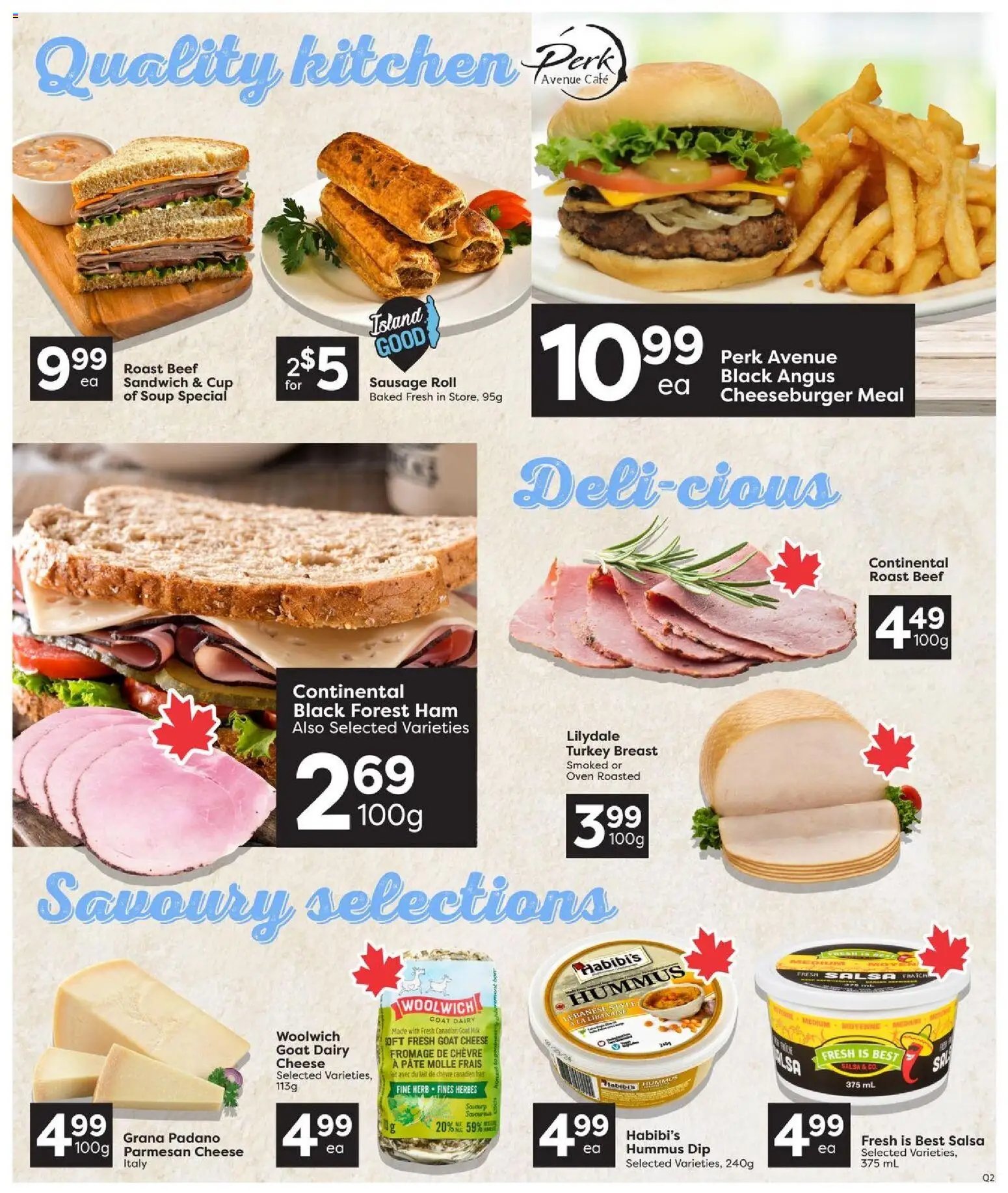 Quality Foods weekly flyer / circulaire