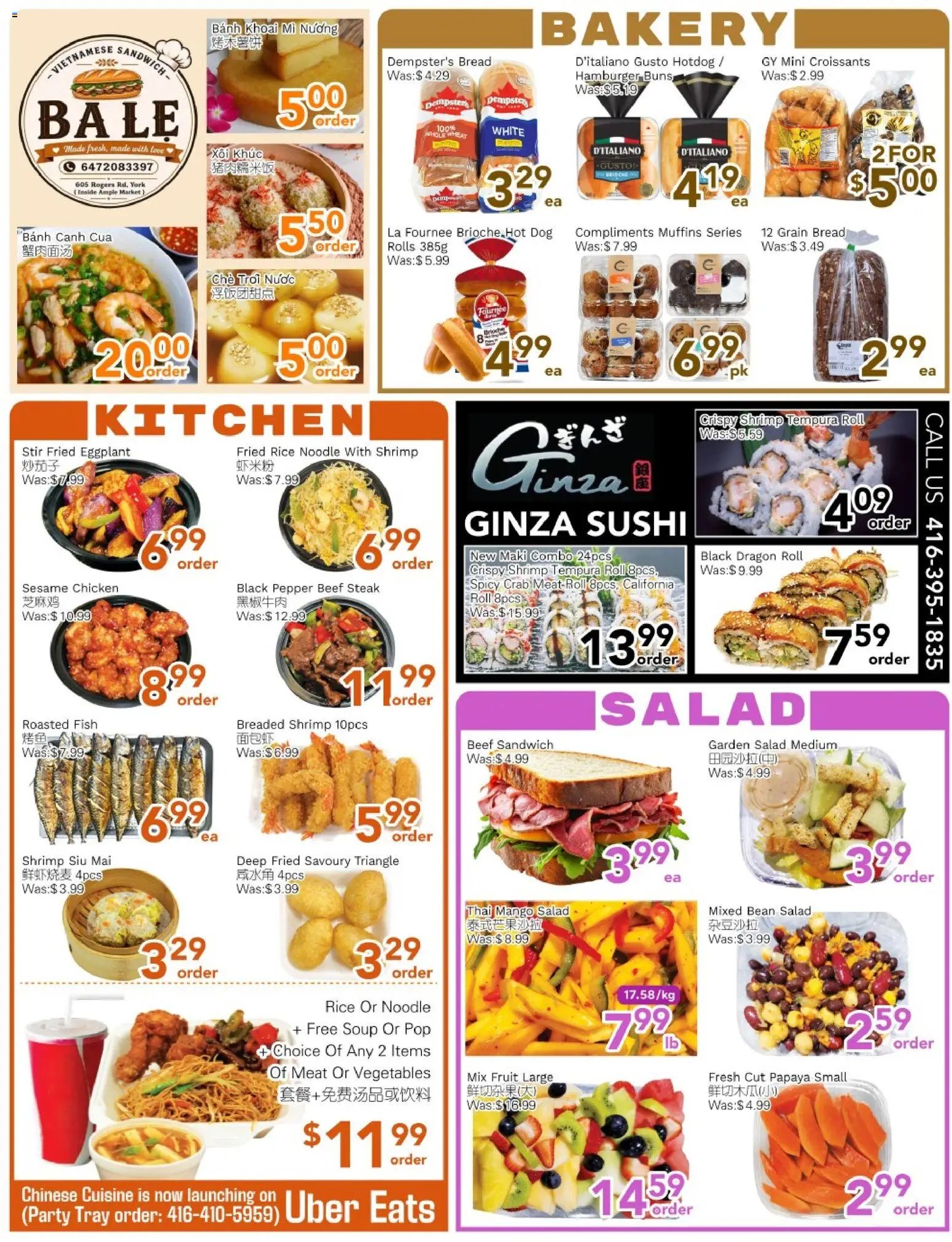 Ample Food Market weekly flyer Toronto York