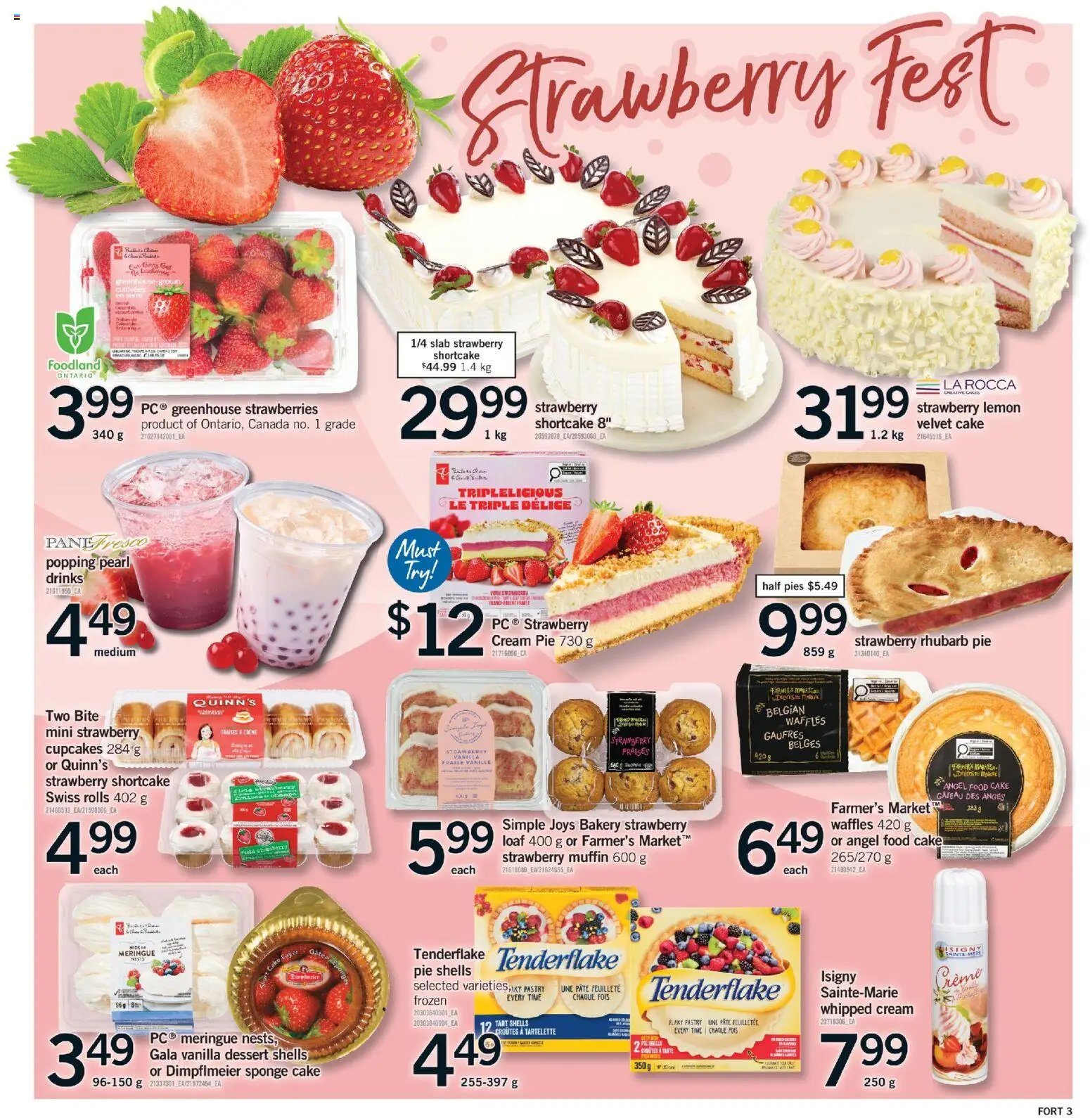 Fortinos weekly flyer - Stoney Creek