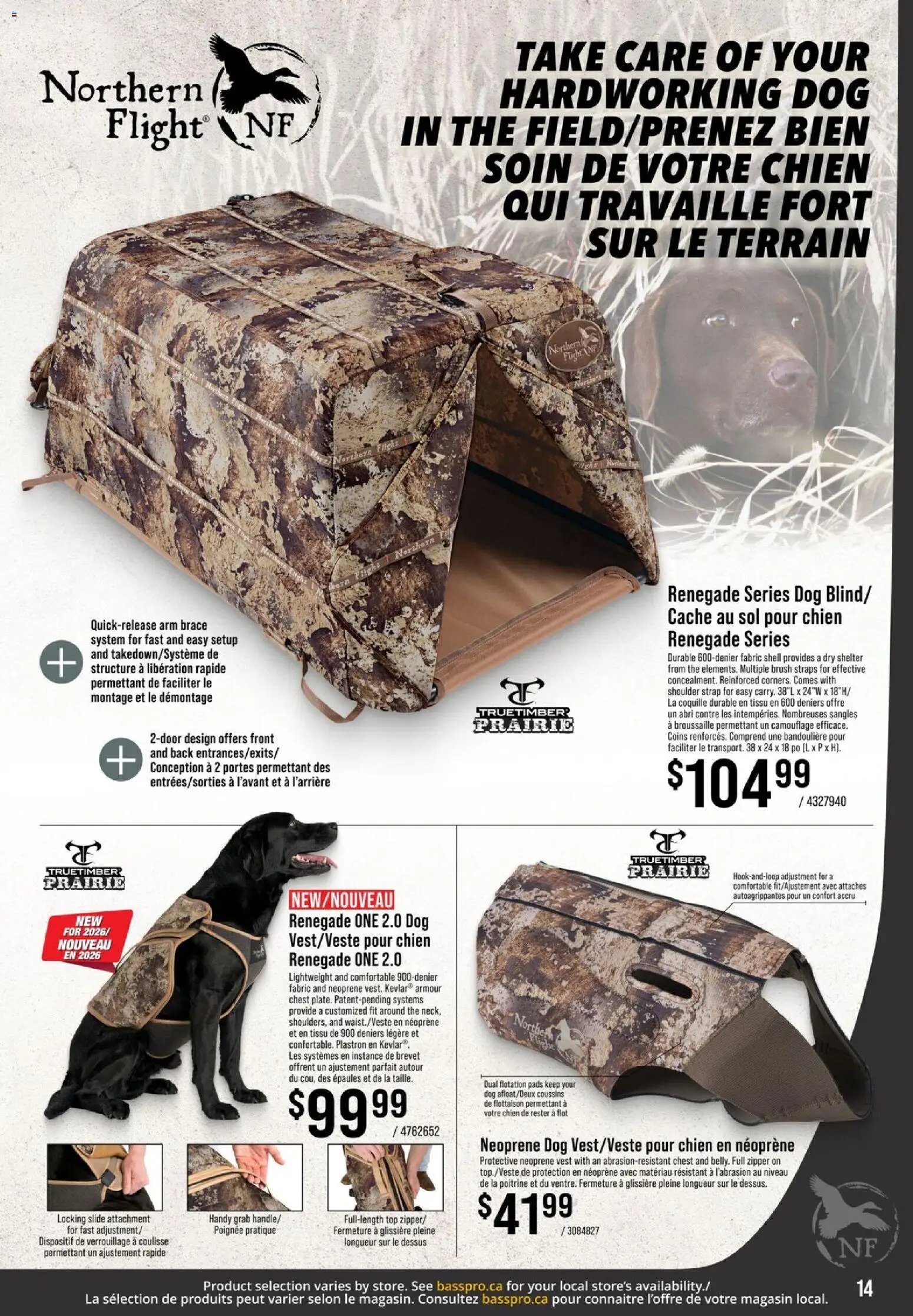 Cabelas flyer / circulaire - Waterfowl