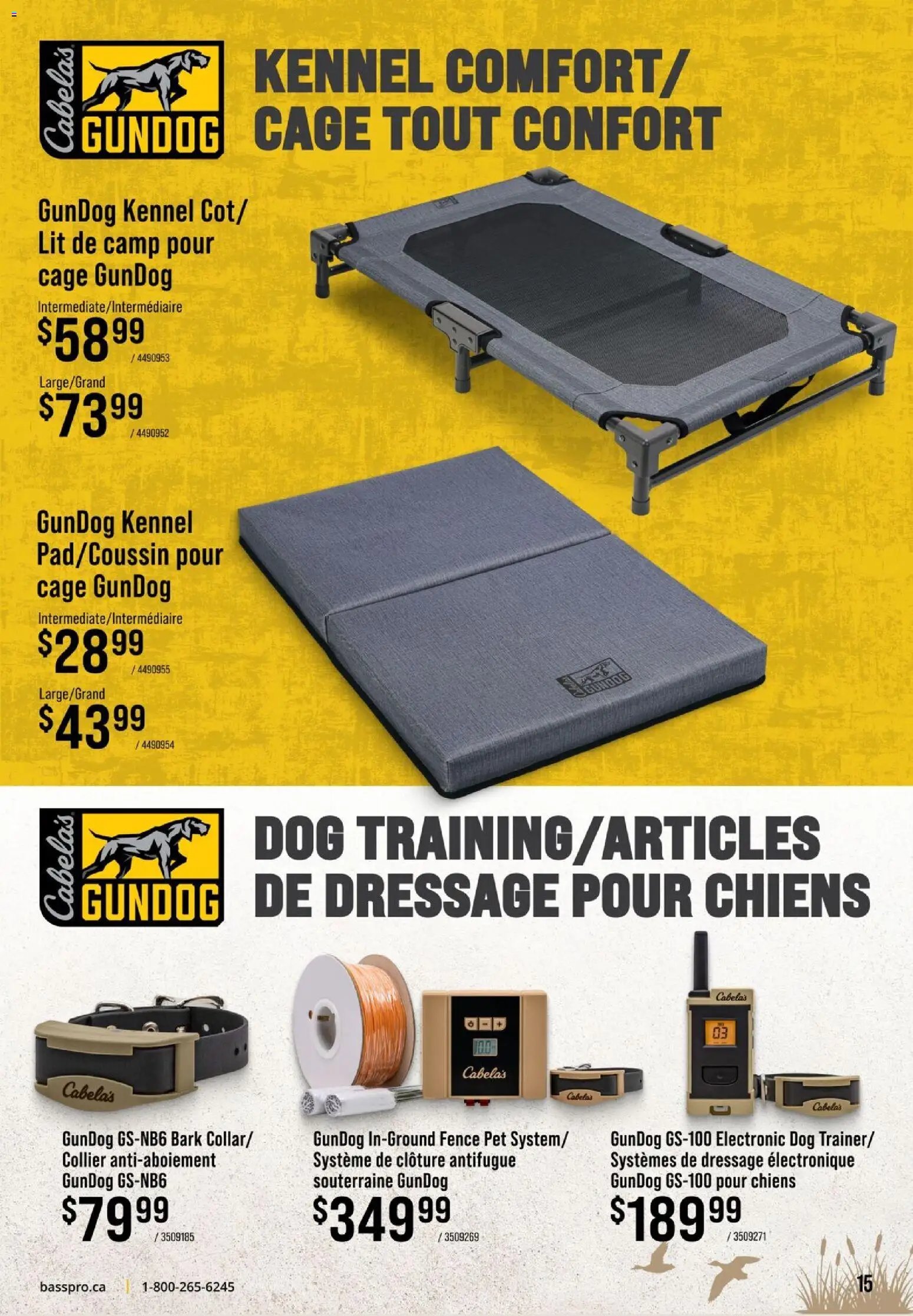 Cabelas flyer / circulaire - Waterfowl