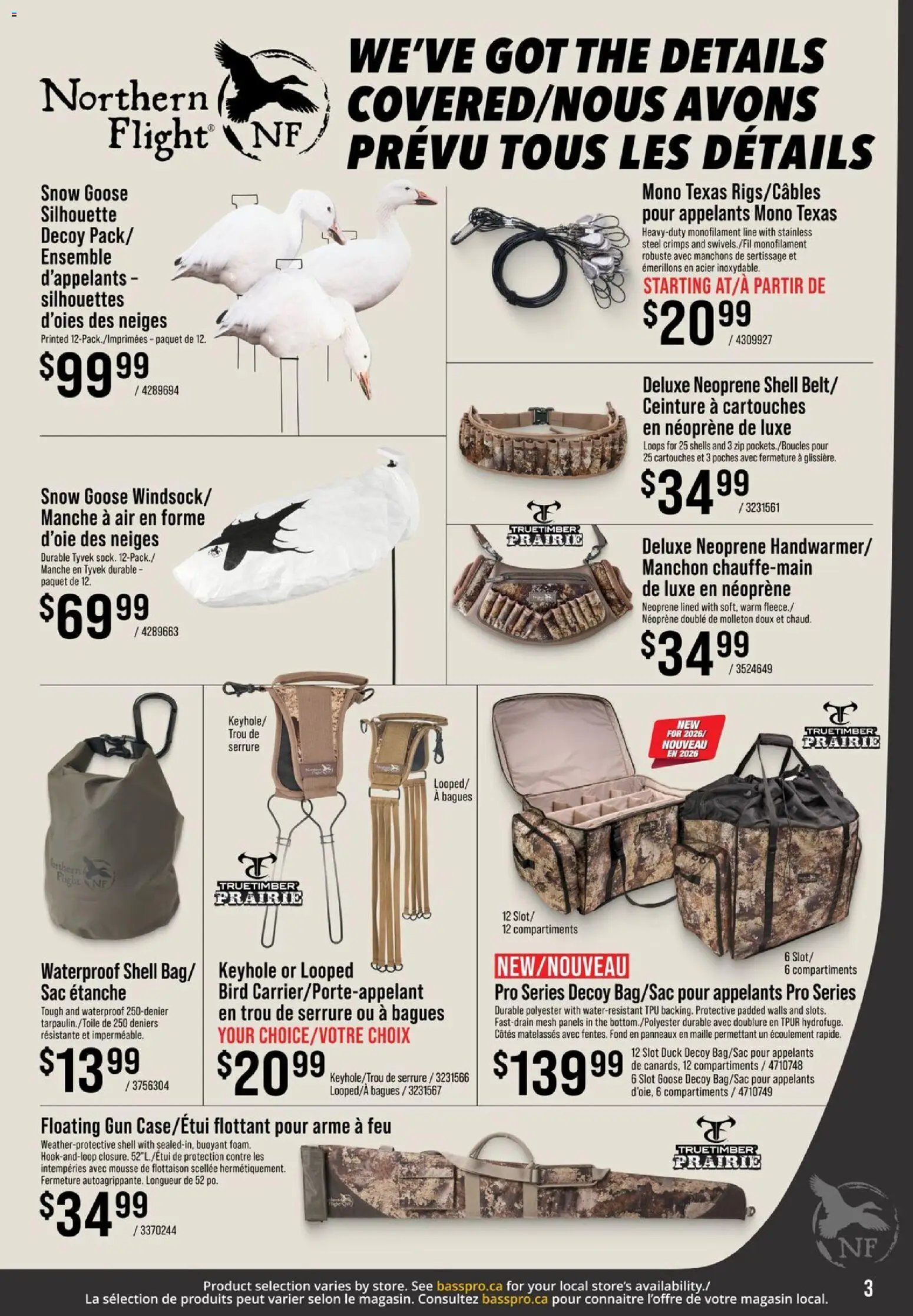 Cabelas flyer / circulaire - Waterfowl