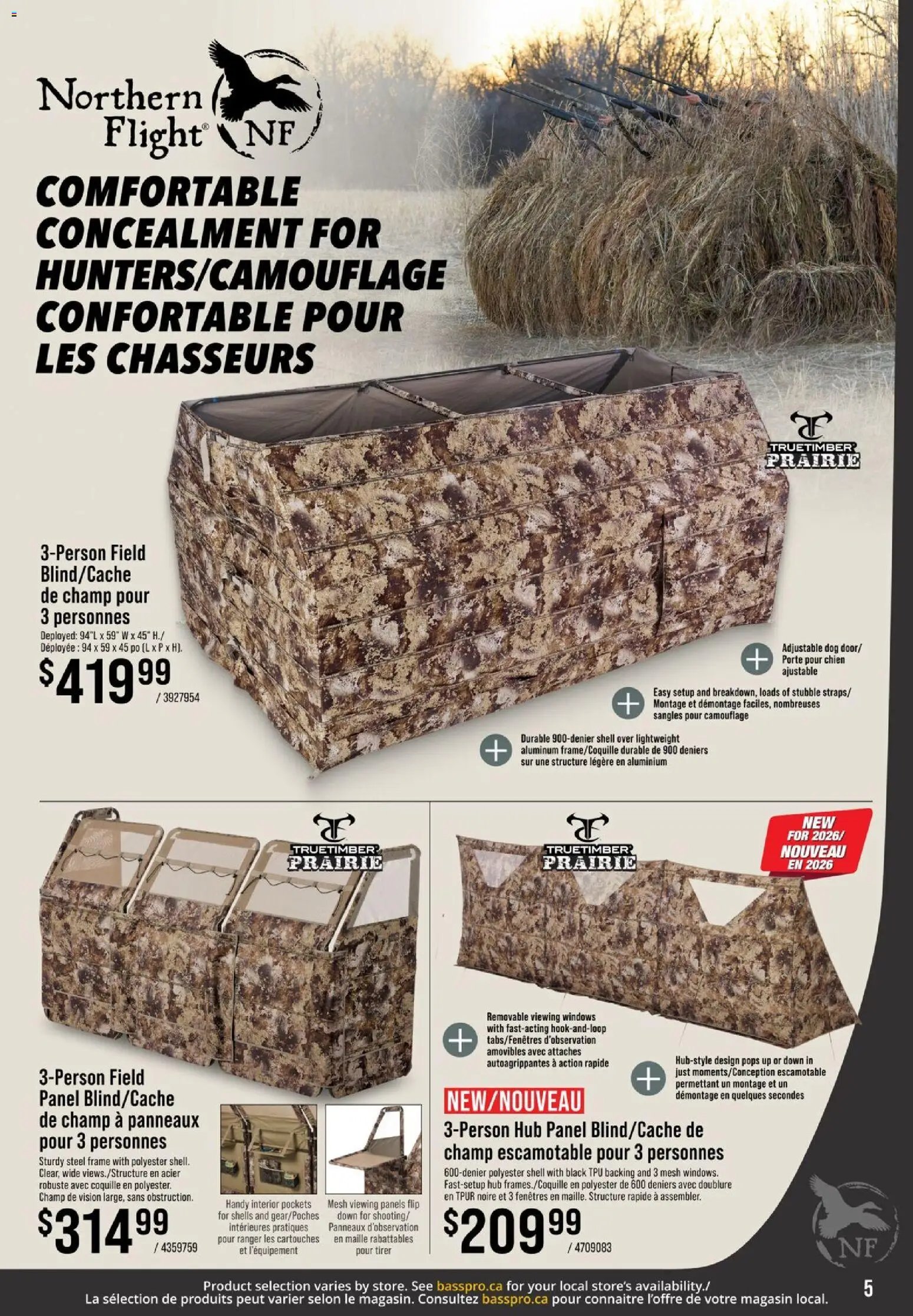 Cabelas flyer / circulaire - Waterfowl