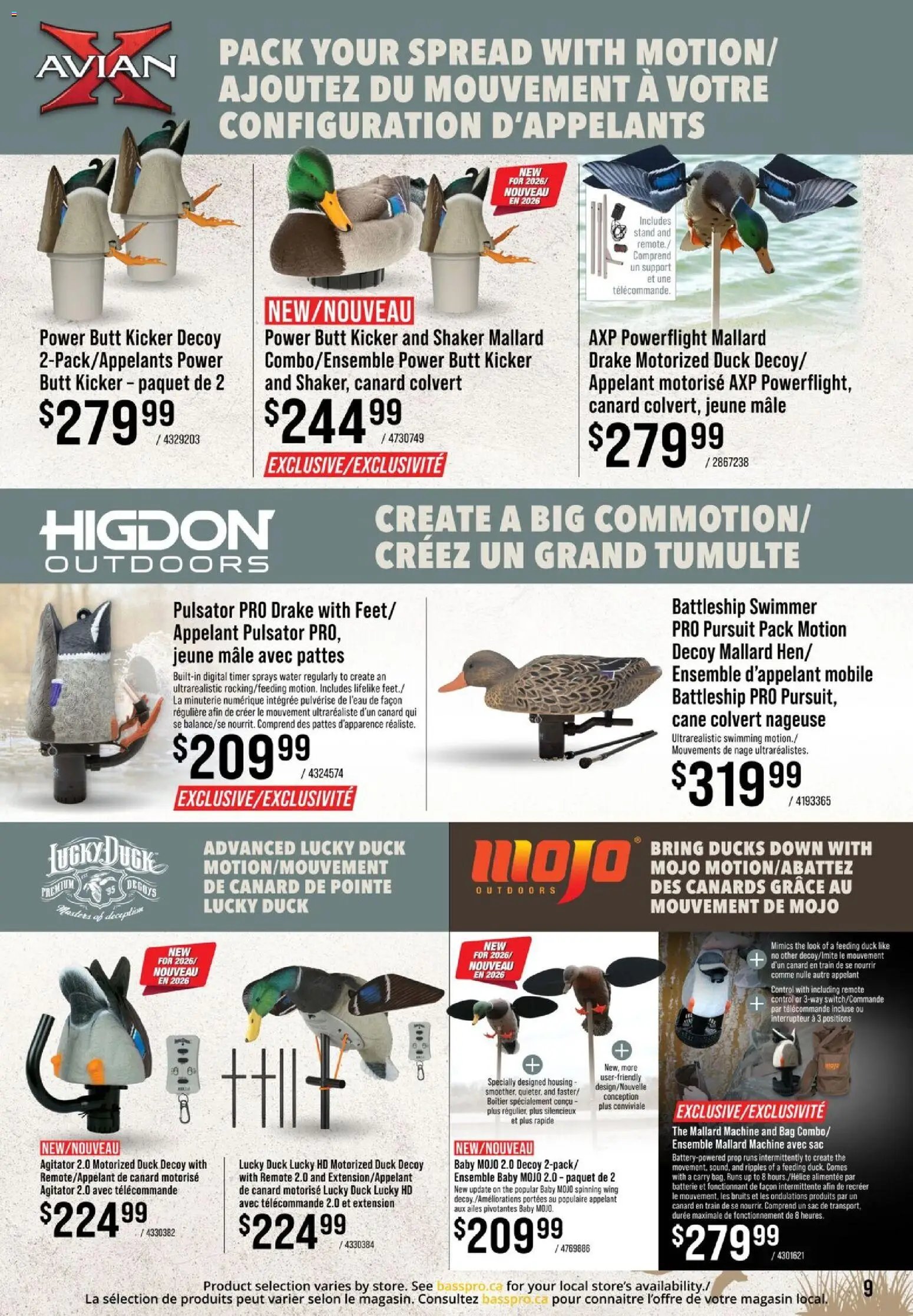 Cabelas flyer / circulaire - Waterfowl